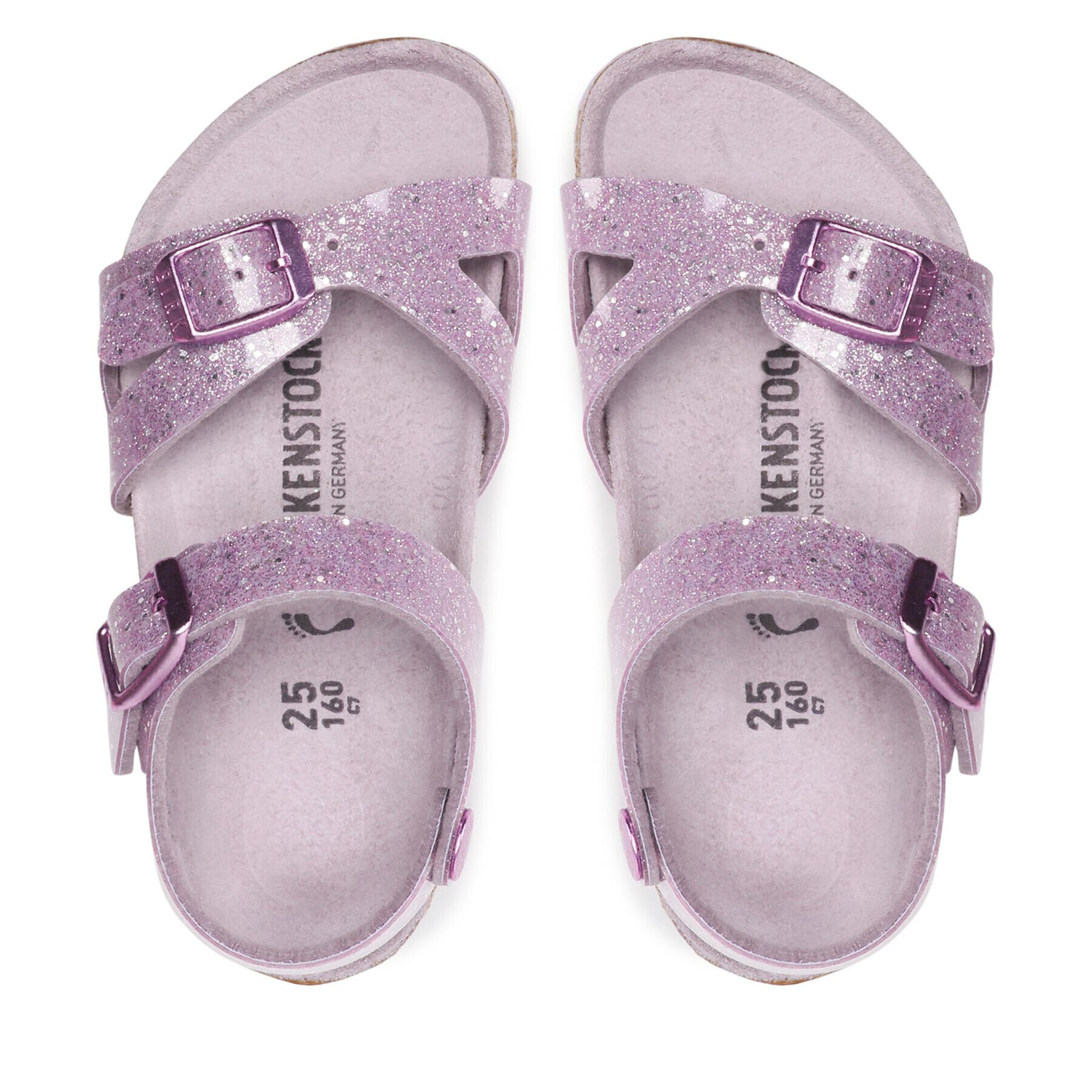 Birkenstock Sandali Rio Kids 1022169 Vijolična - Pepit.si