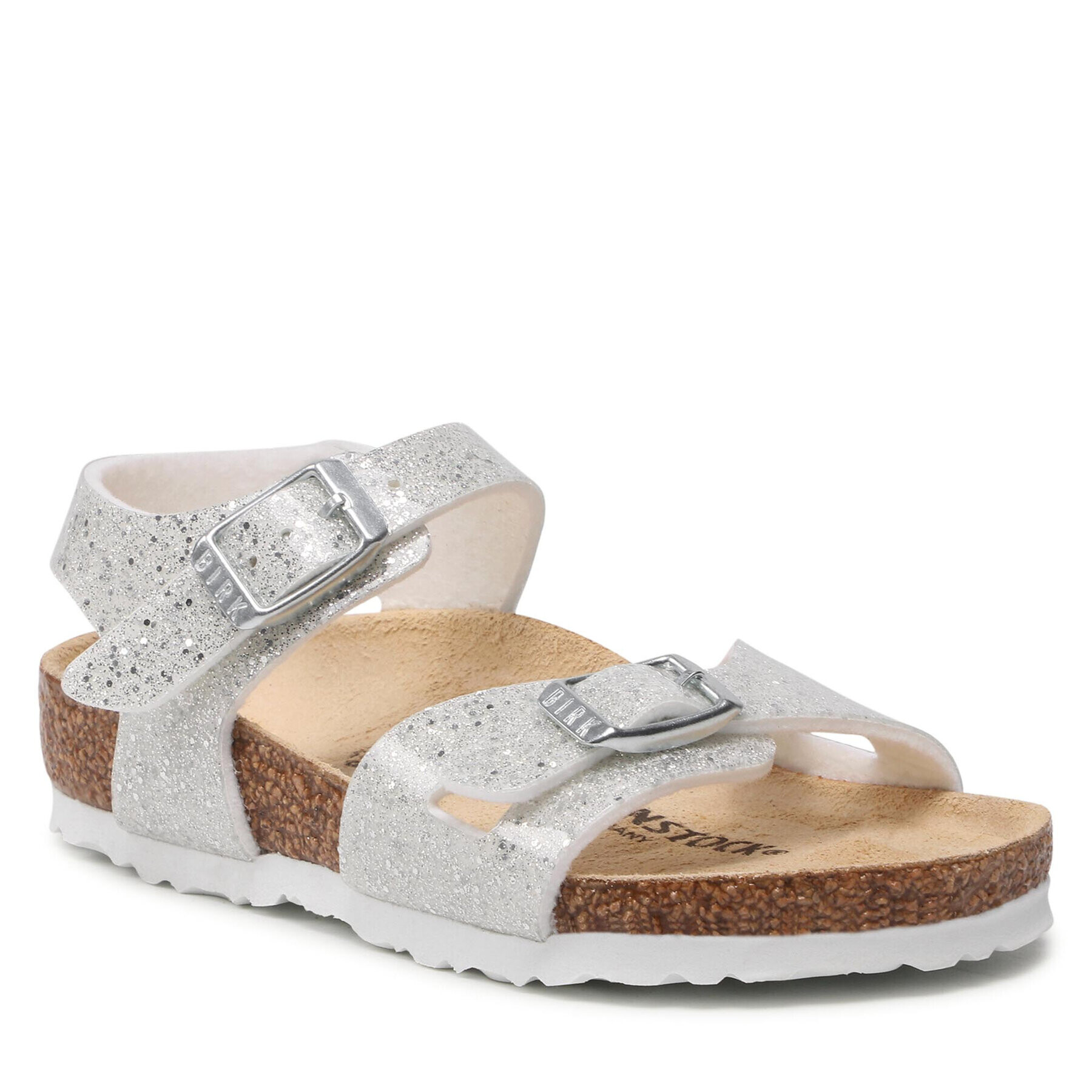 Birkenstock Sandali Rio Kids 1022198 Srebrna - Pepit.si