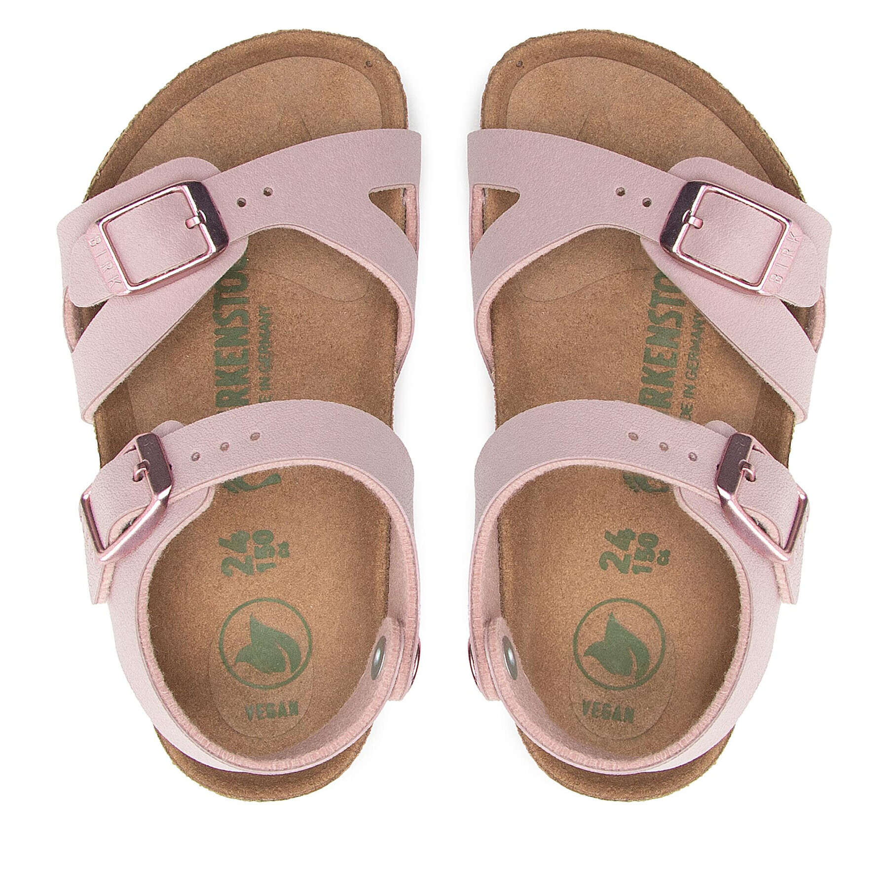 Birkenstock Sandali Rio Kids 1023433 Roza - Pepit.si