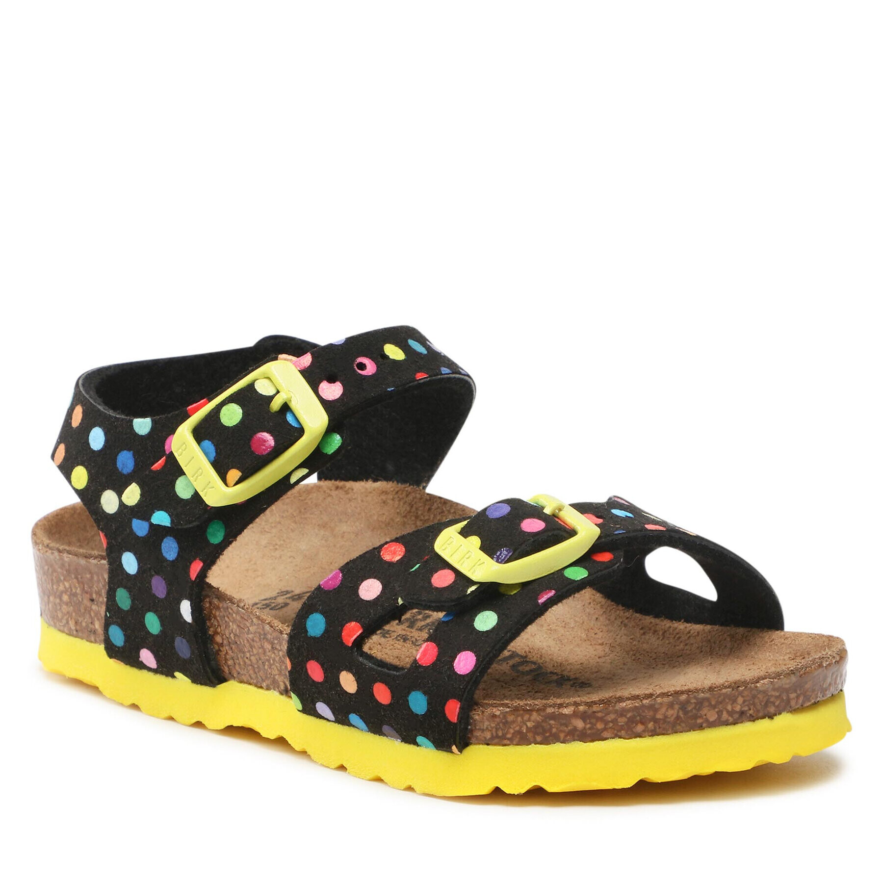 Birkenstock Sandali Rio Kids Rivet Logo 1021664 Črna - Pepit.si