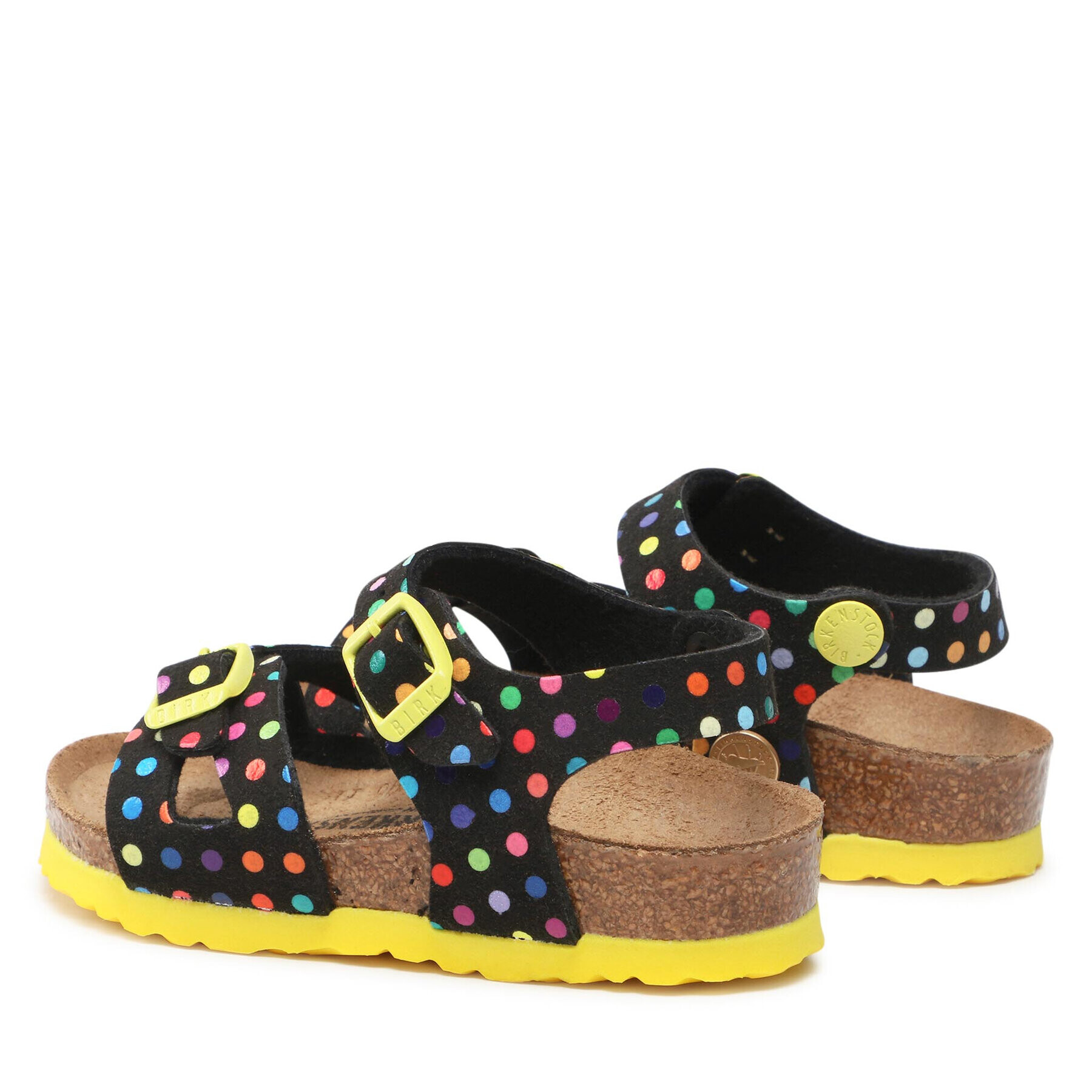 Birkenstock Sandali Rio Kids Rivet Logo 1021664 Črna - Pepit.si