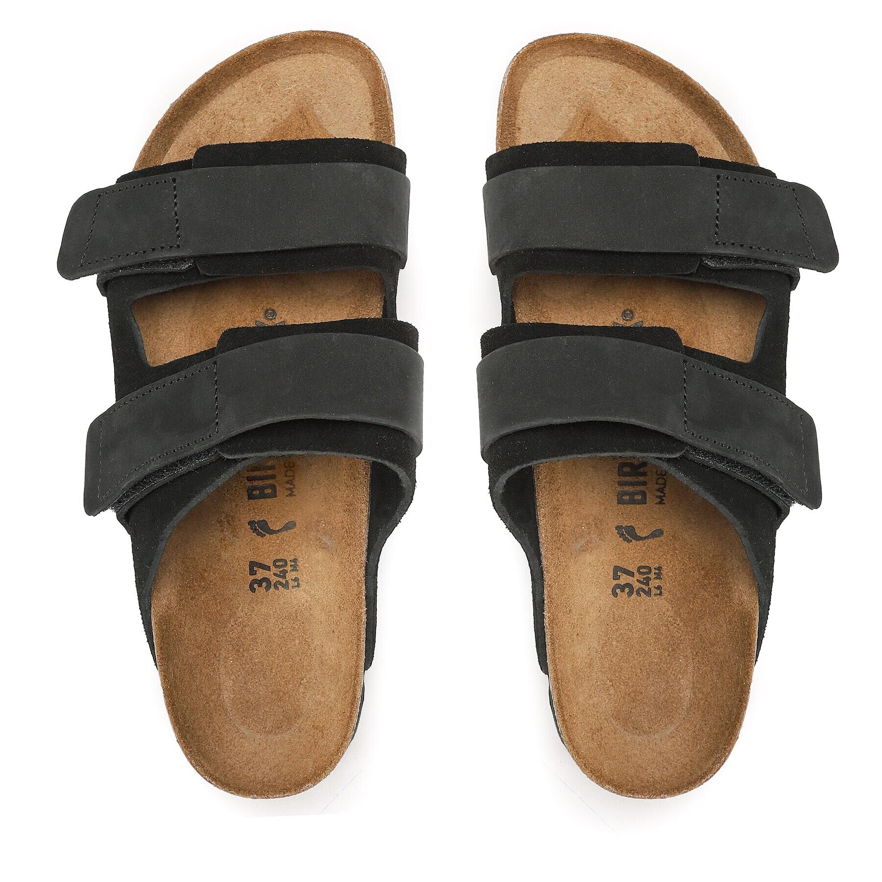 Birkenstock Natikači Uji 1024832 Črna - Pepit.si