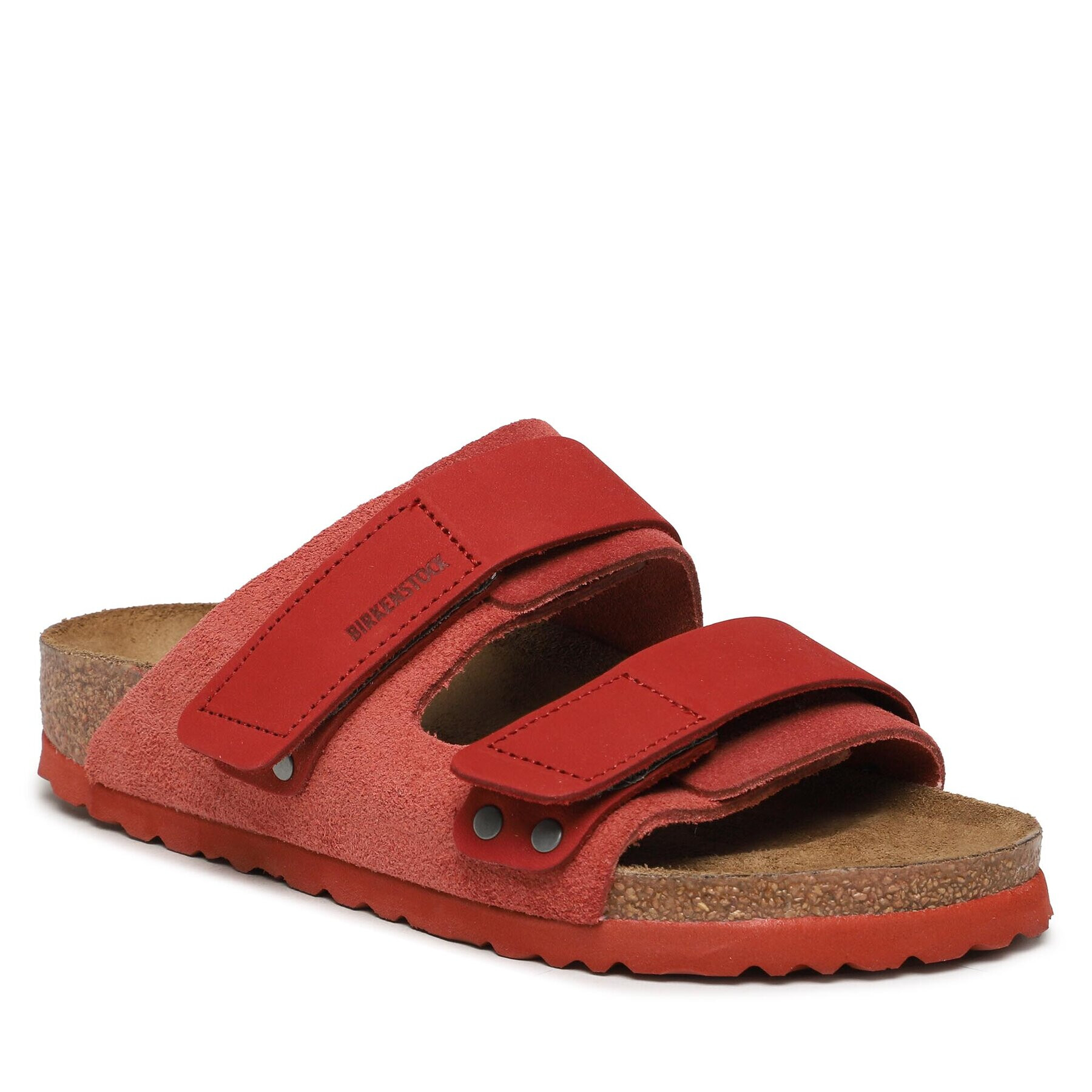 Birkenstock Natikači Uji 1025703 Rdeča - Pepit.si