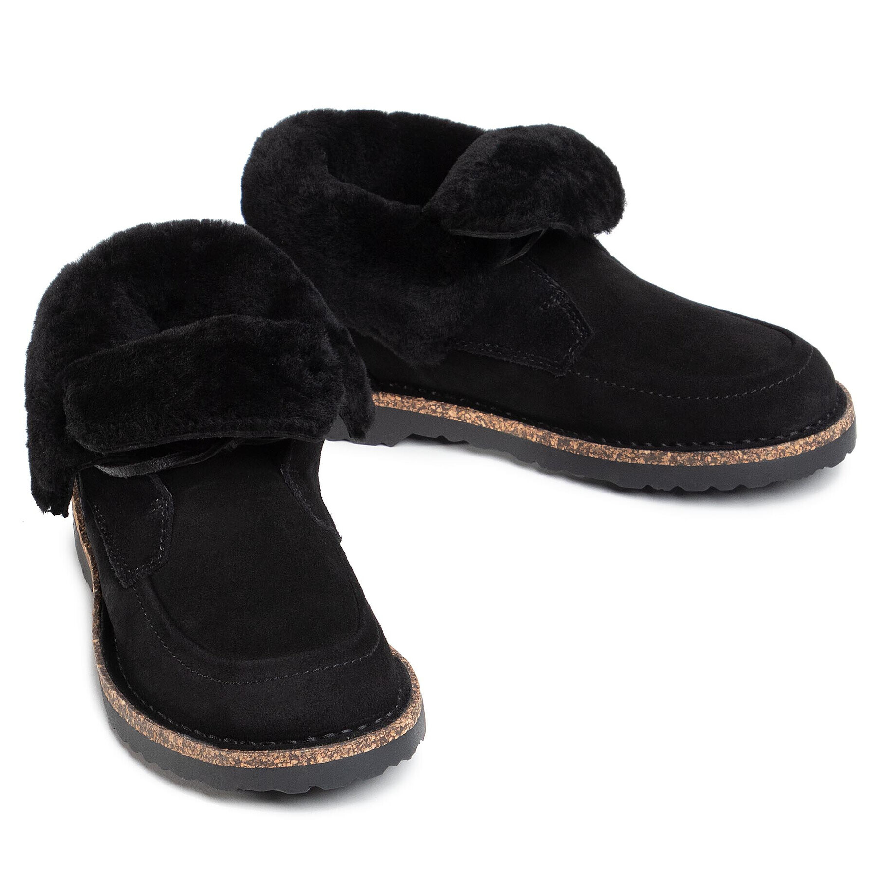 Birkenstock Škornji Bakki 1015401 Črna - Pepit.si