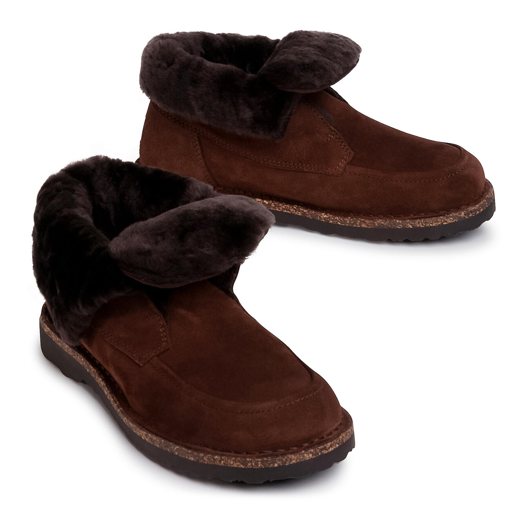 Birkenstock Škornji Bakki 1017278 Rjava - Pepit.si