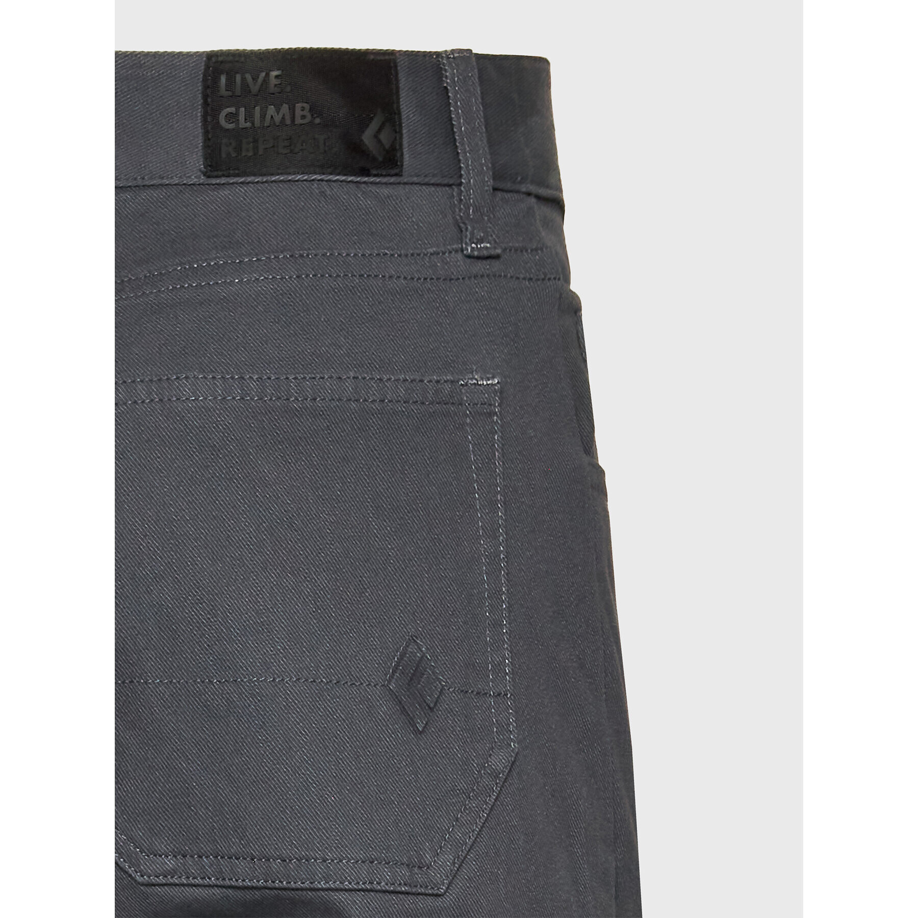 Black Diamond Jeans hlače Font AP751103 Siva Slim Fit - Pepit.si