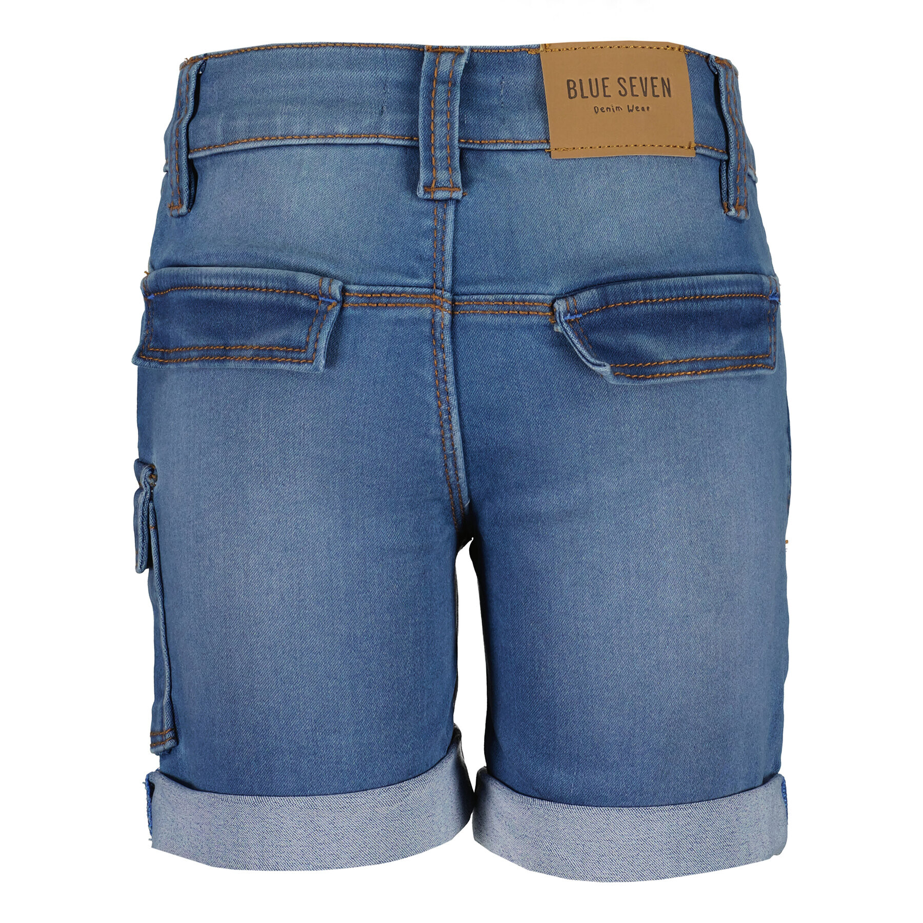 Blue Seven Jeans kratke hlače 840073 X Modra Regular Fit - Pepit.si