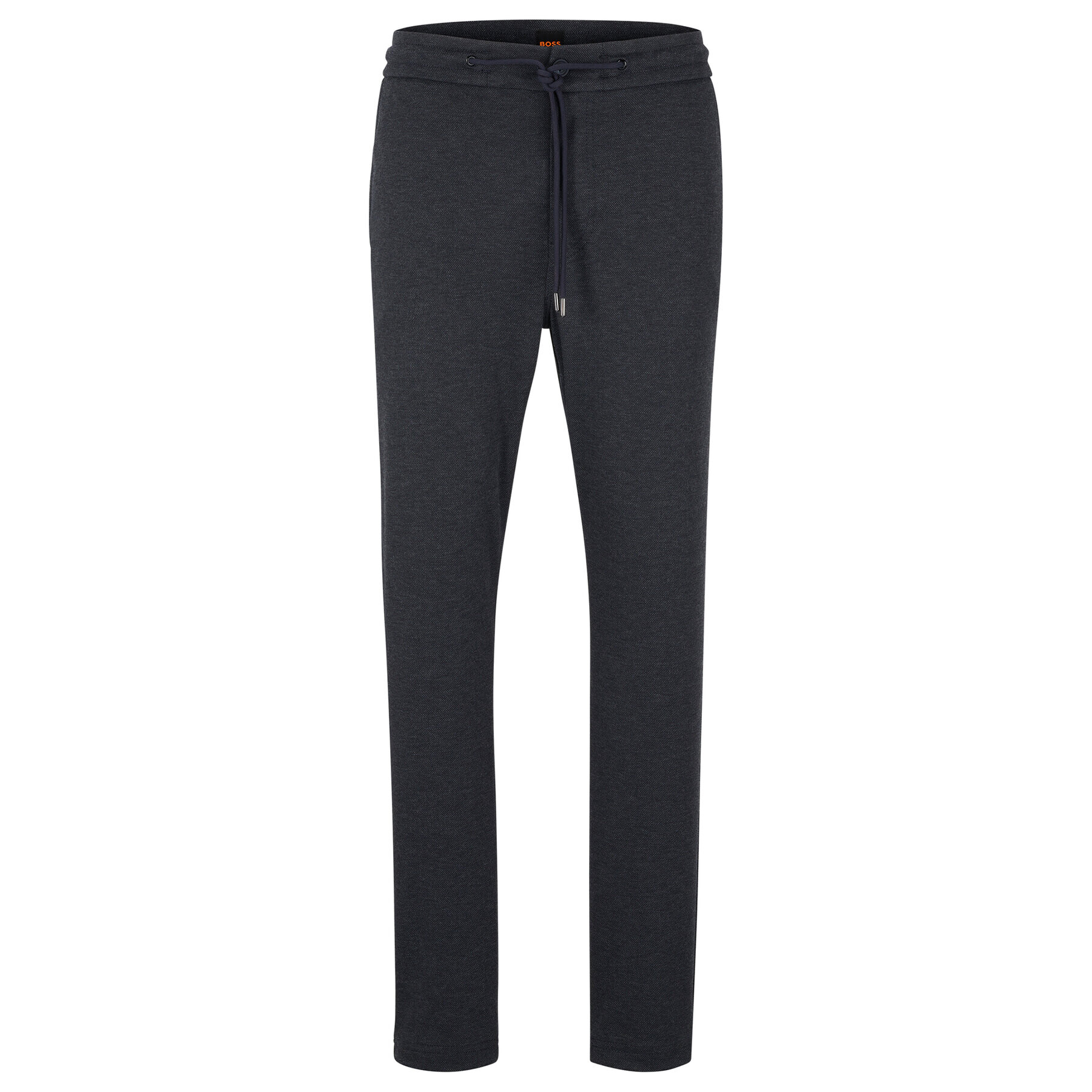 Boss Hlače iz tkanine Taber-Ds 50488915 Mornarsko modra Tapered Fit - Pepit.si