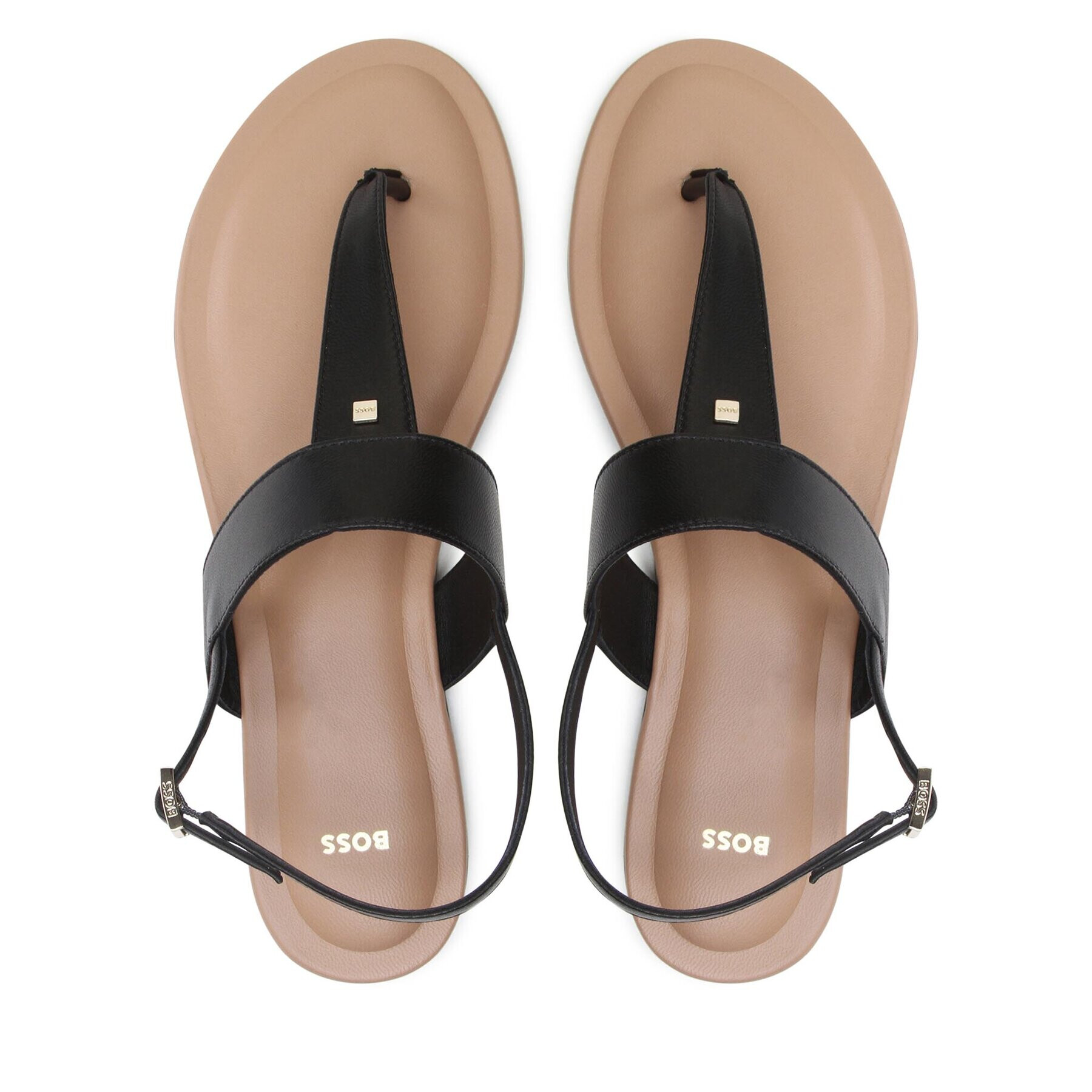 Boss Sandali Jo Flat Thong-N 50493029 10239116 01 Črna - Pepit.si