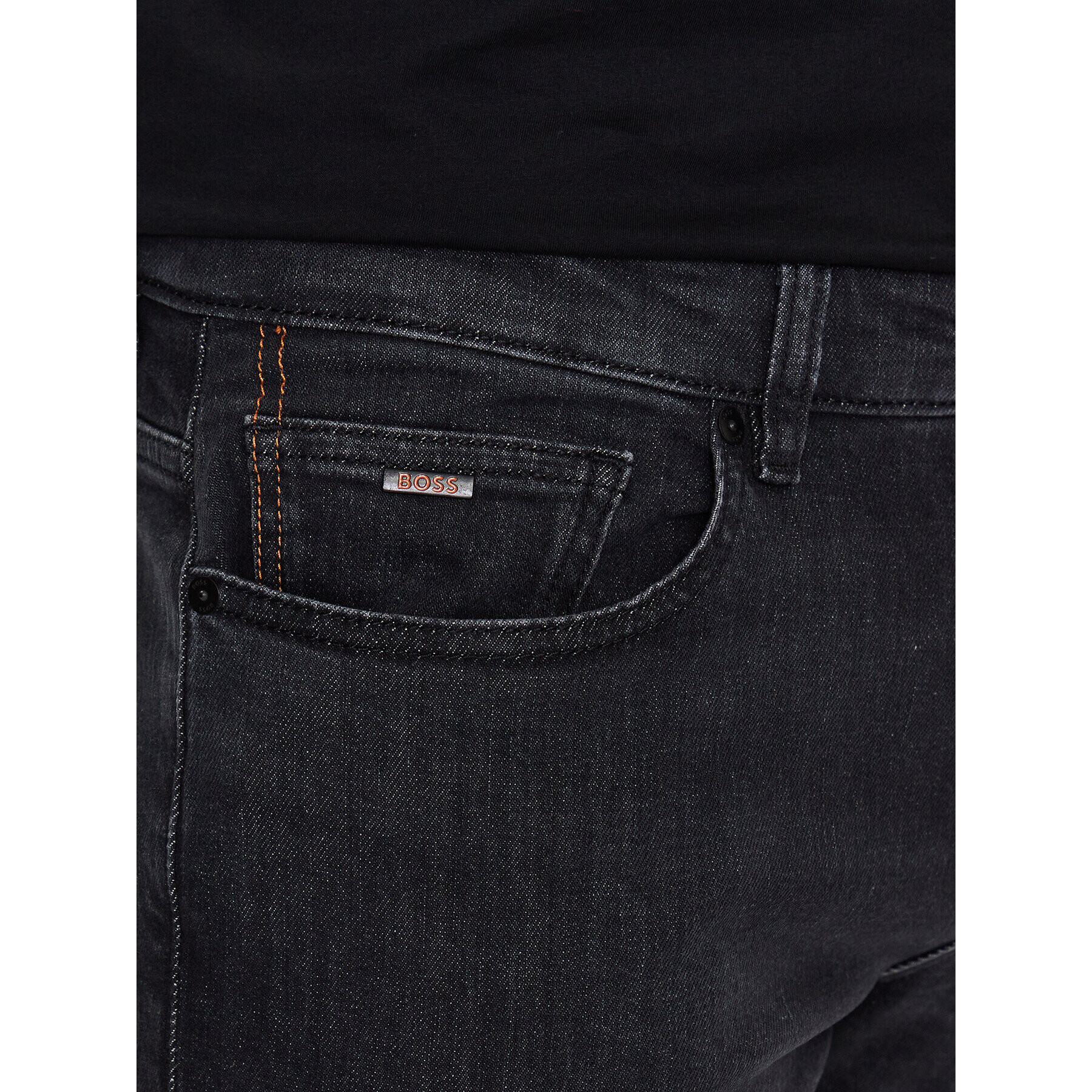 Boss Jeans hlače 50488392 Siva Slim Fit - Pepit.si