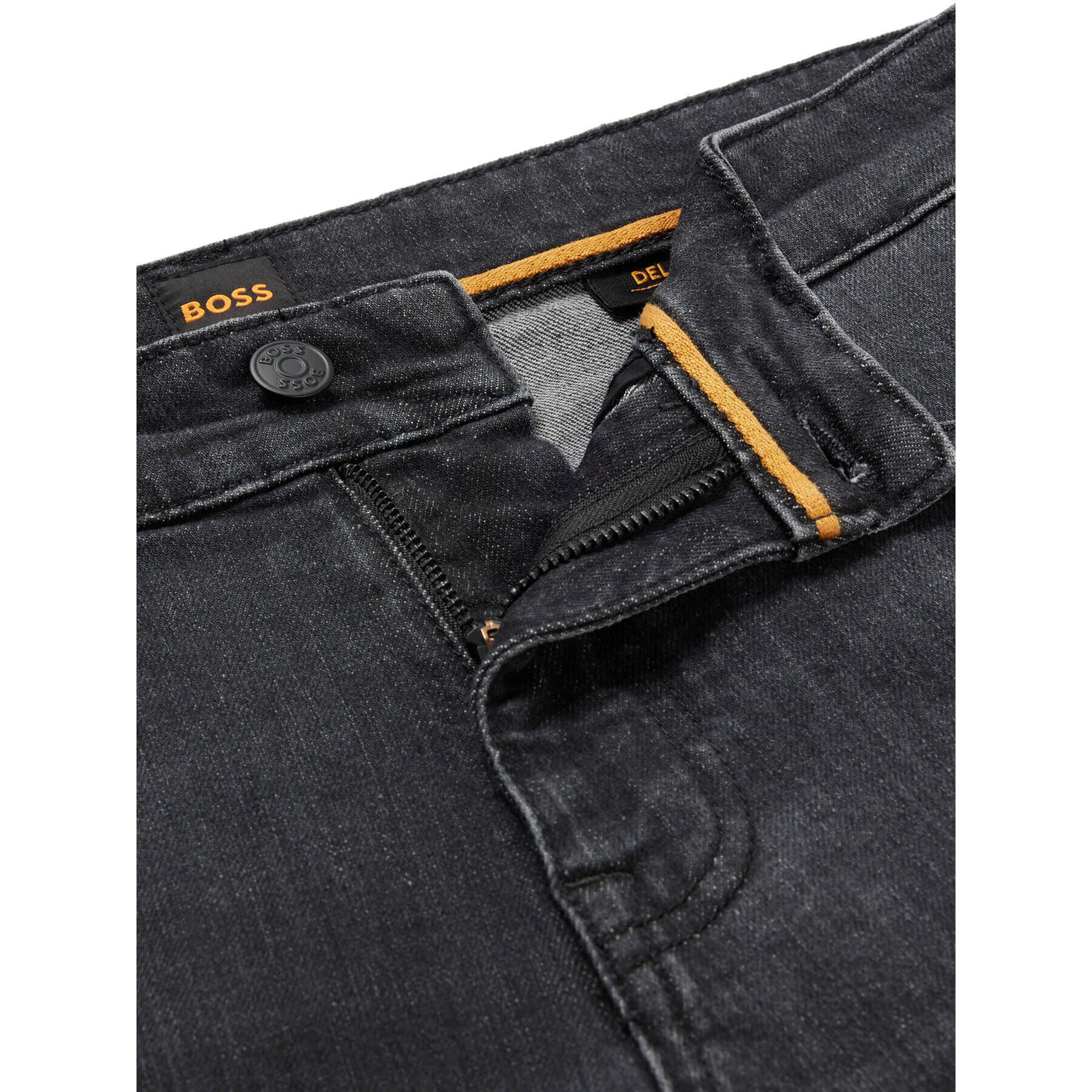 Boss Jeans hlače 50488392 Siva Slim Fit - Pepit.si