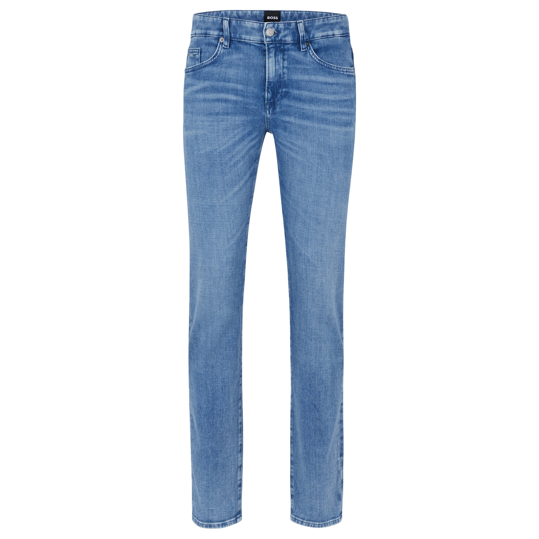 Boss Jeans hlače Delaware3-1 50488494 Modra Slim Fit - Pepit.si