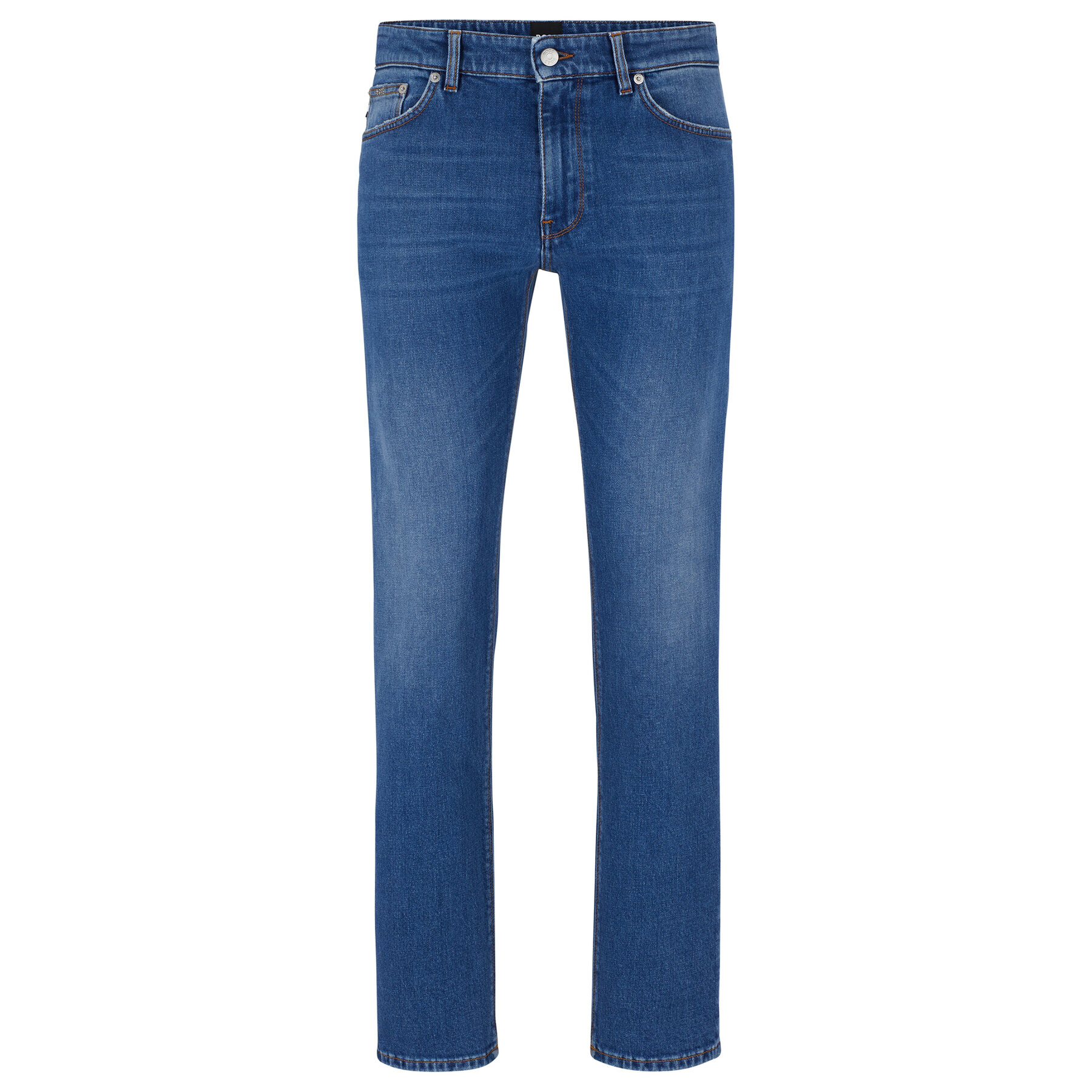 Boss Jeans hlače 50488587 Modra Slim Fit - Pepit.si