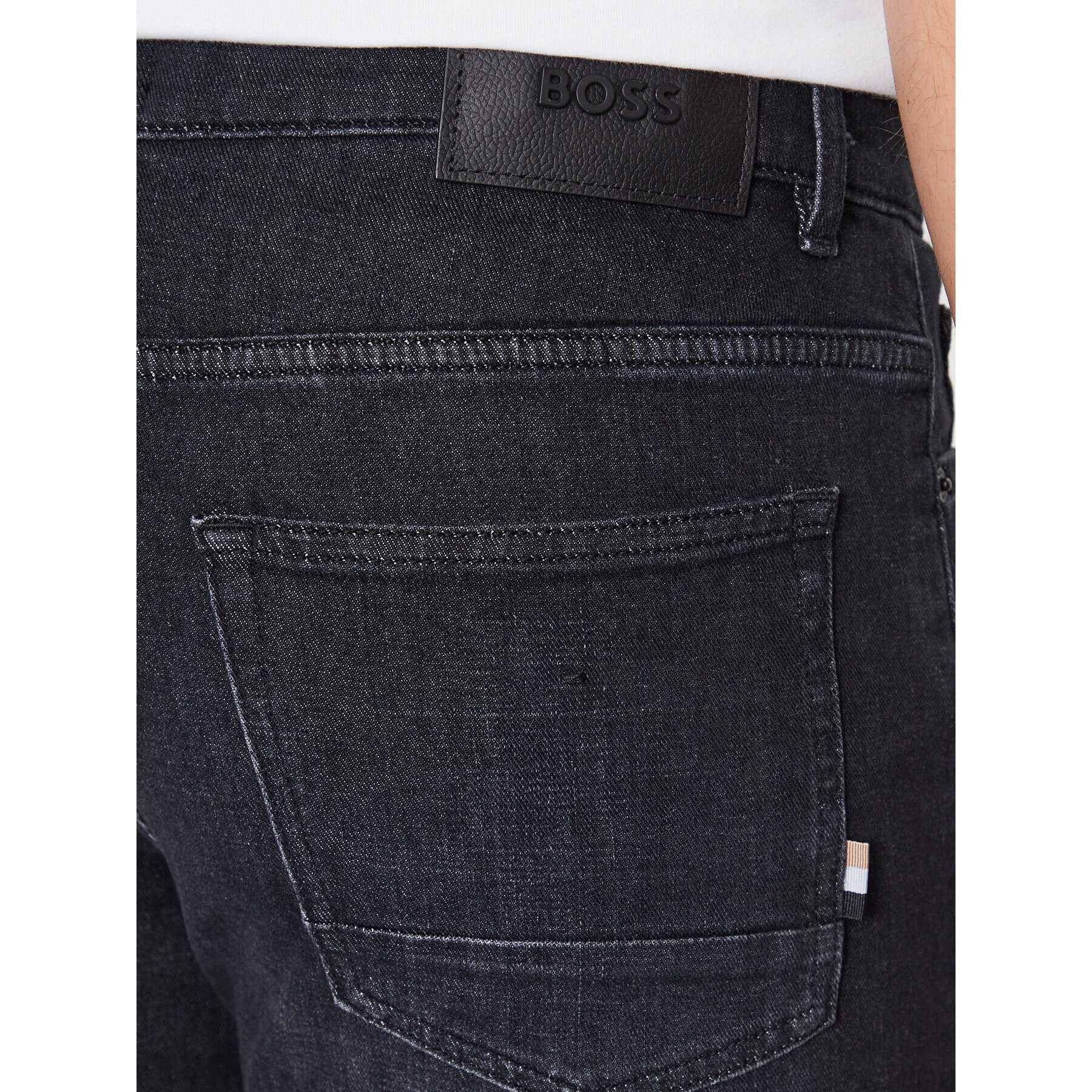 Boss Jeans hlače 50490099 Siva Slim Fit - Pepit.si