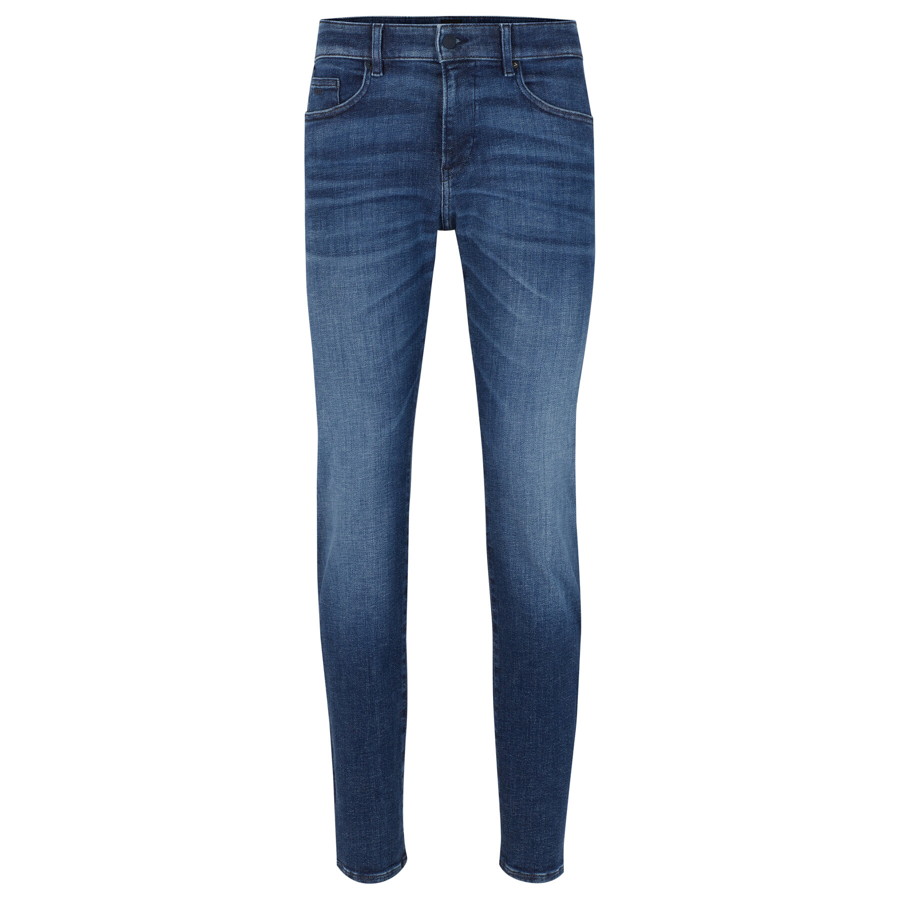 Boss Jeans hlače 50490518 Modra Slim Fit - Pepit.si