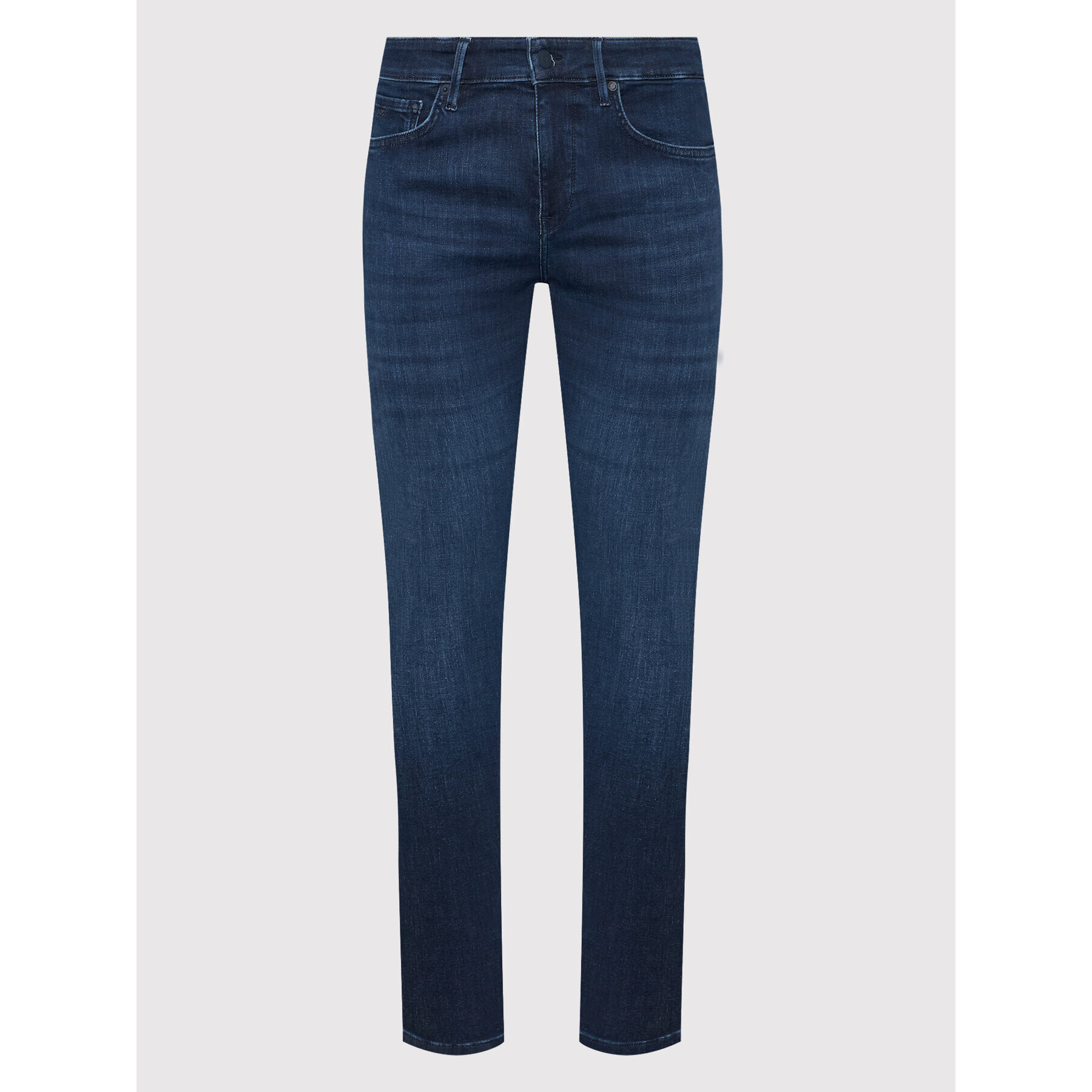 Boss Jeans hlače Charleston 50467651 Mornarsko modra Extra Slim Fit - Pepit.si