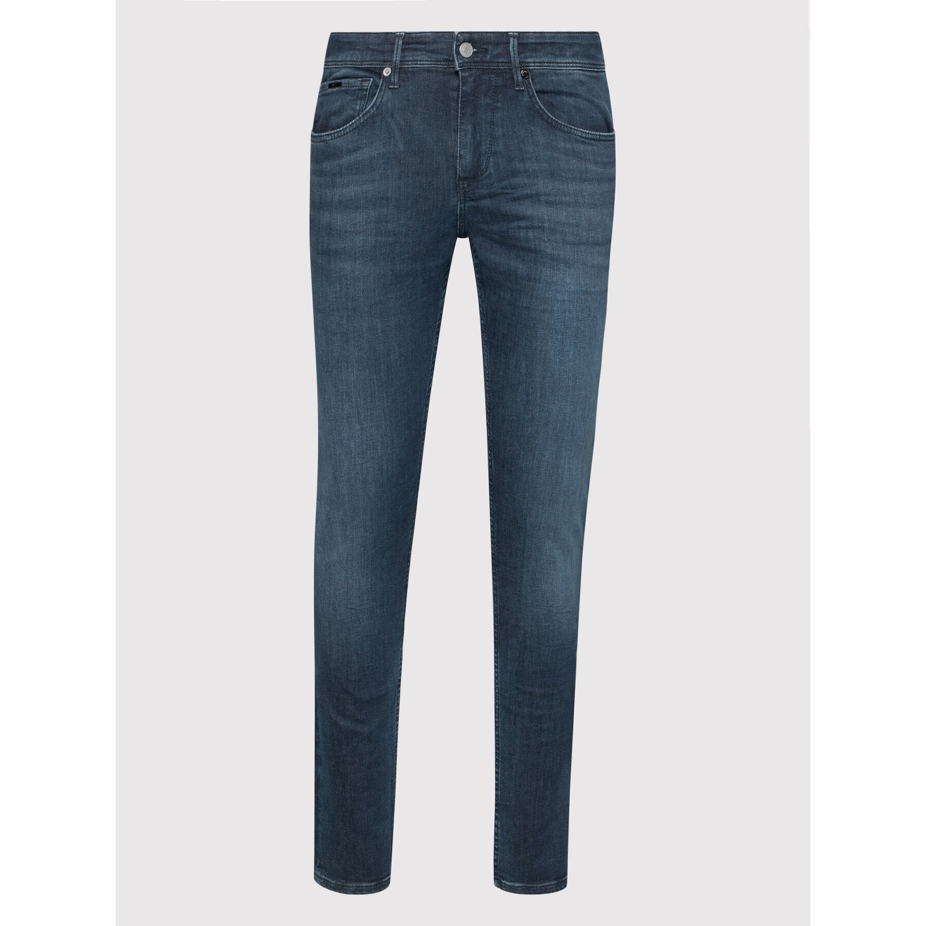 Boss Jeans hlače Charleston4 50463085 Mornarsko modra Extra Slim Fit - Pepit.si