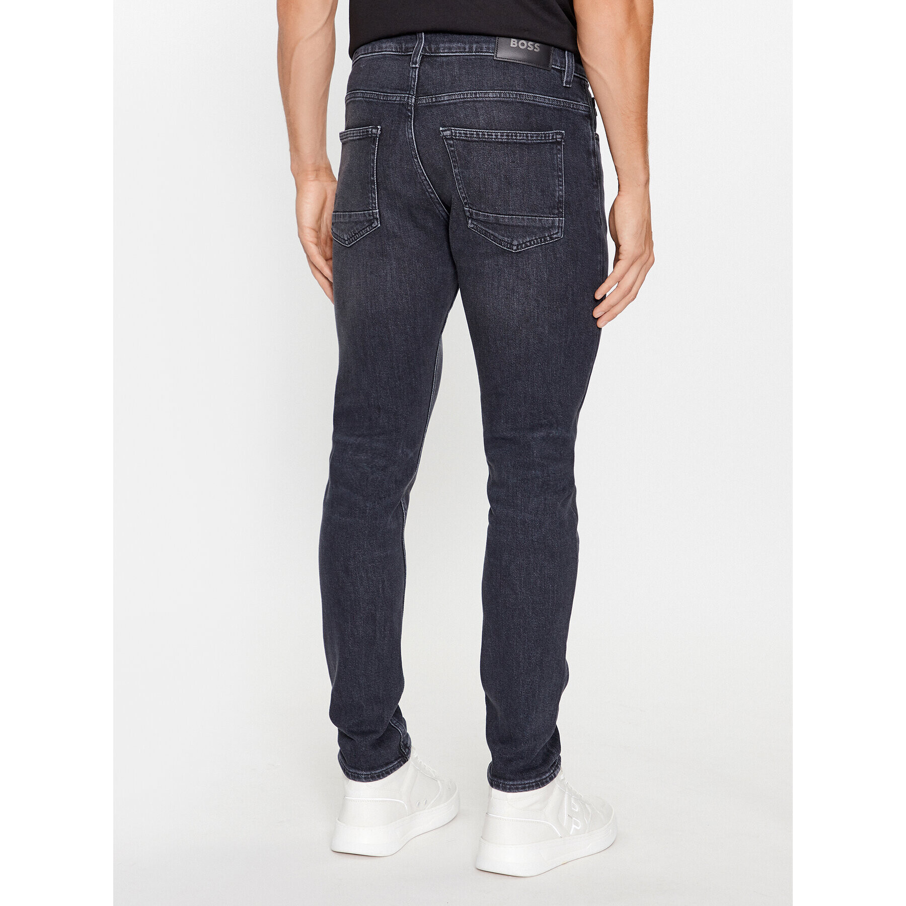 Boss Jeans hlače Delano 50496170 Siva Slim Fit - Pepit.si