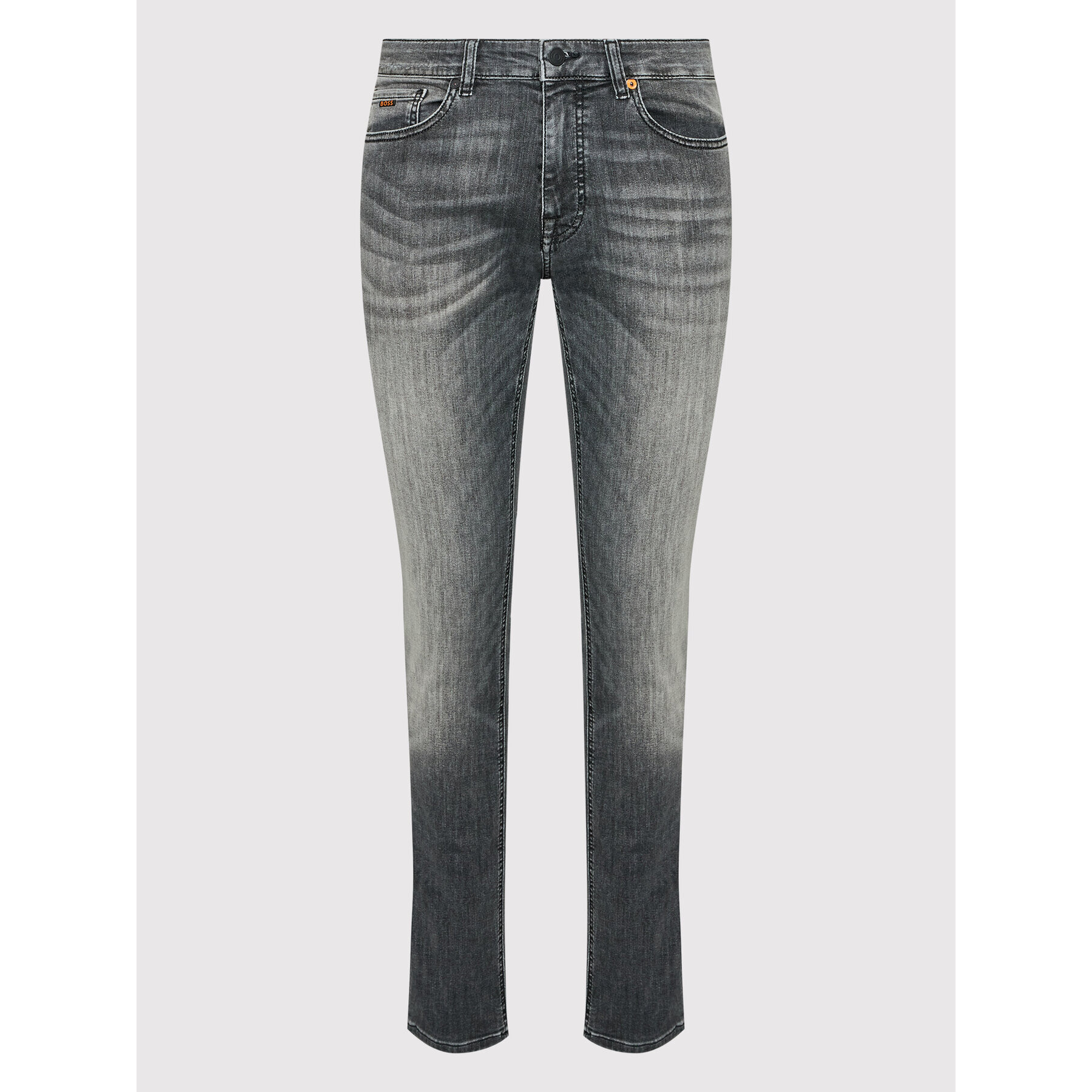 Boss Jeans hlače Delaware 50468149 Siva Slim Fit - Pepit.si