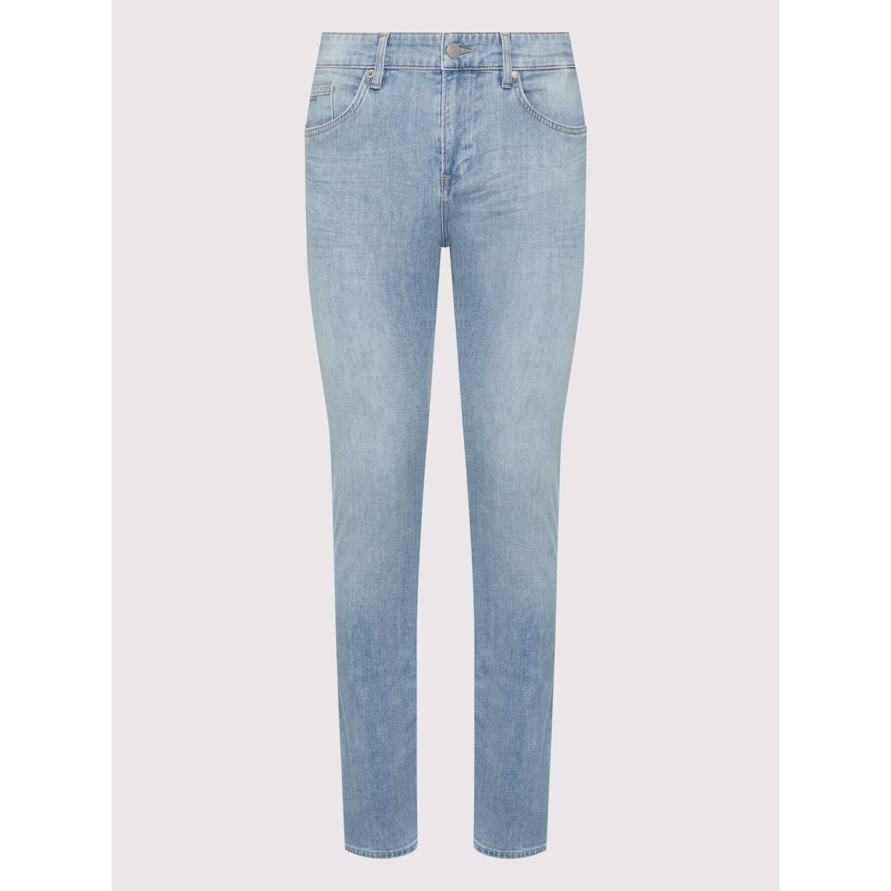 Boss Jeans hlače Delaware 50473016 Modra Slim Fit - Pepit.si