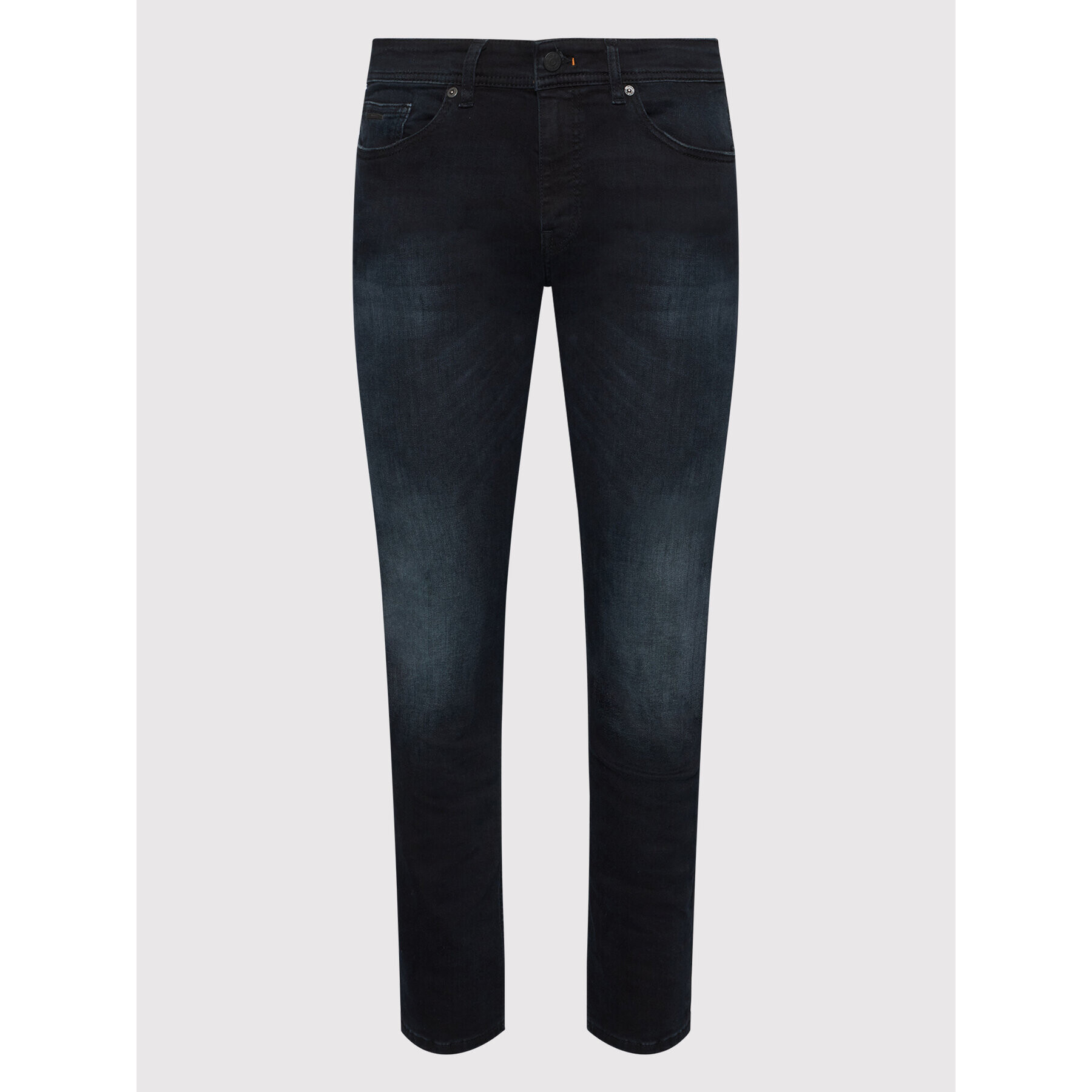 Boss Jeans hlače Delaware Bc-L-P High 50463411 Mornarsko modra Slim Fit - Pepit.si