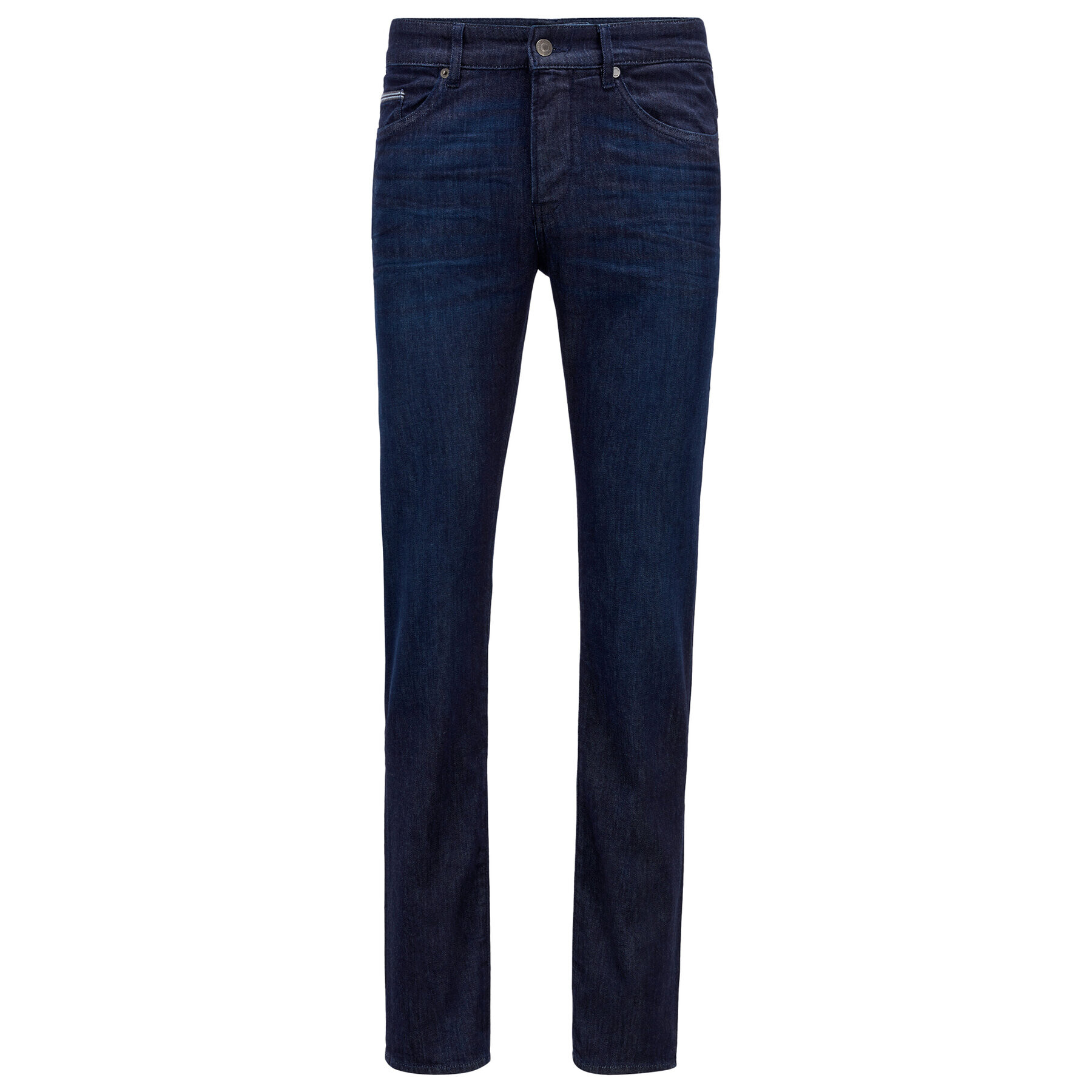 Boss Jeans hlače Delaware3-1 50449701 Mornarsko modra Slim Fit - Pepit.si