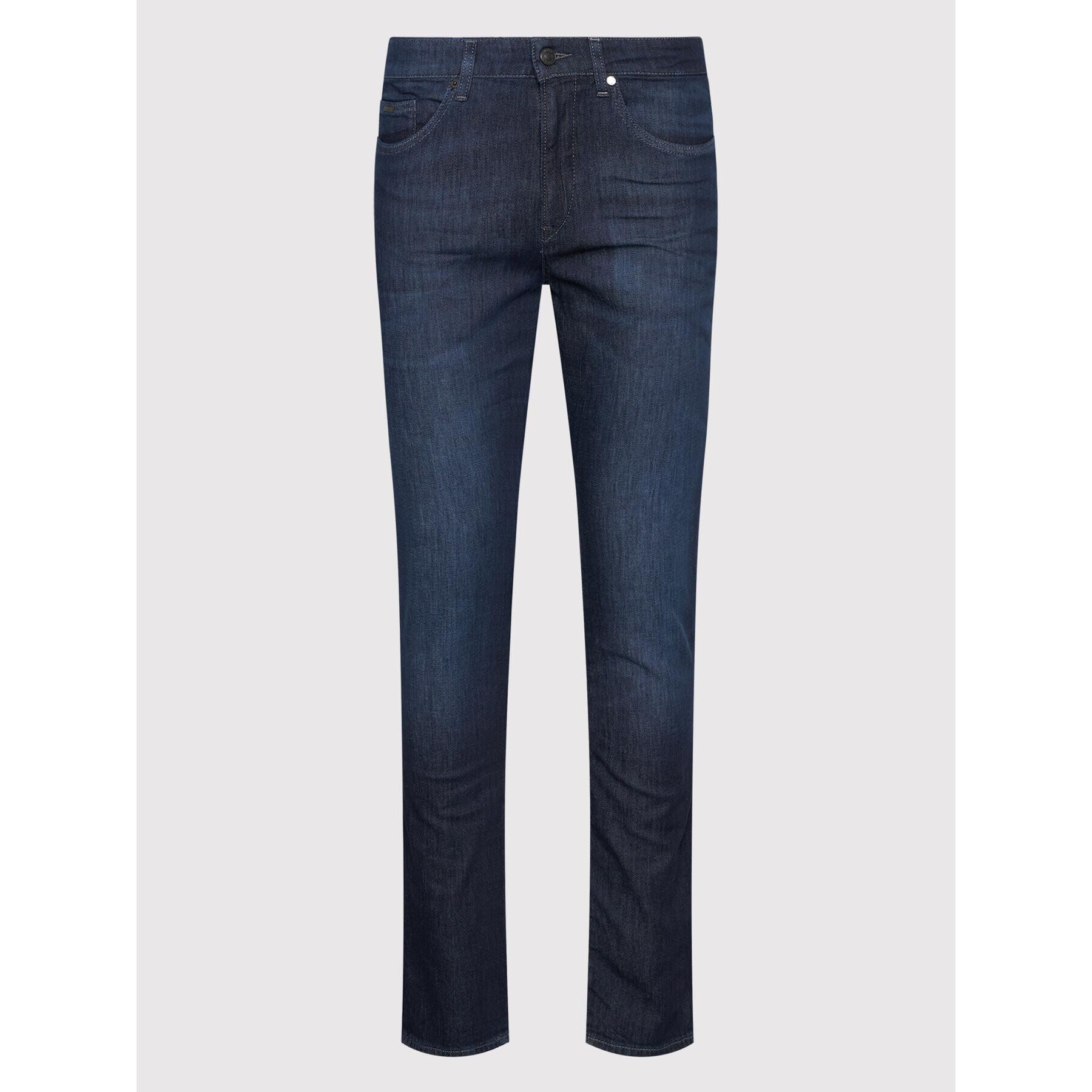 Boss Jeans hlače Delaware3-1 50453104 Mornarsko modra Slim Fit - Pepit.si