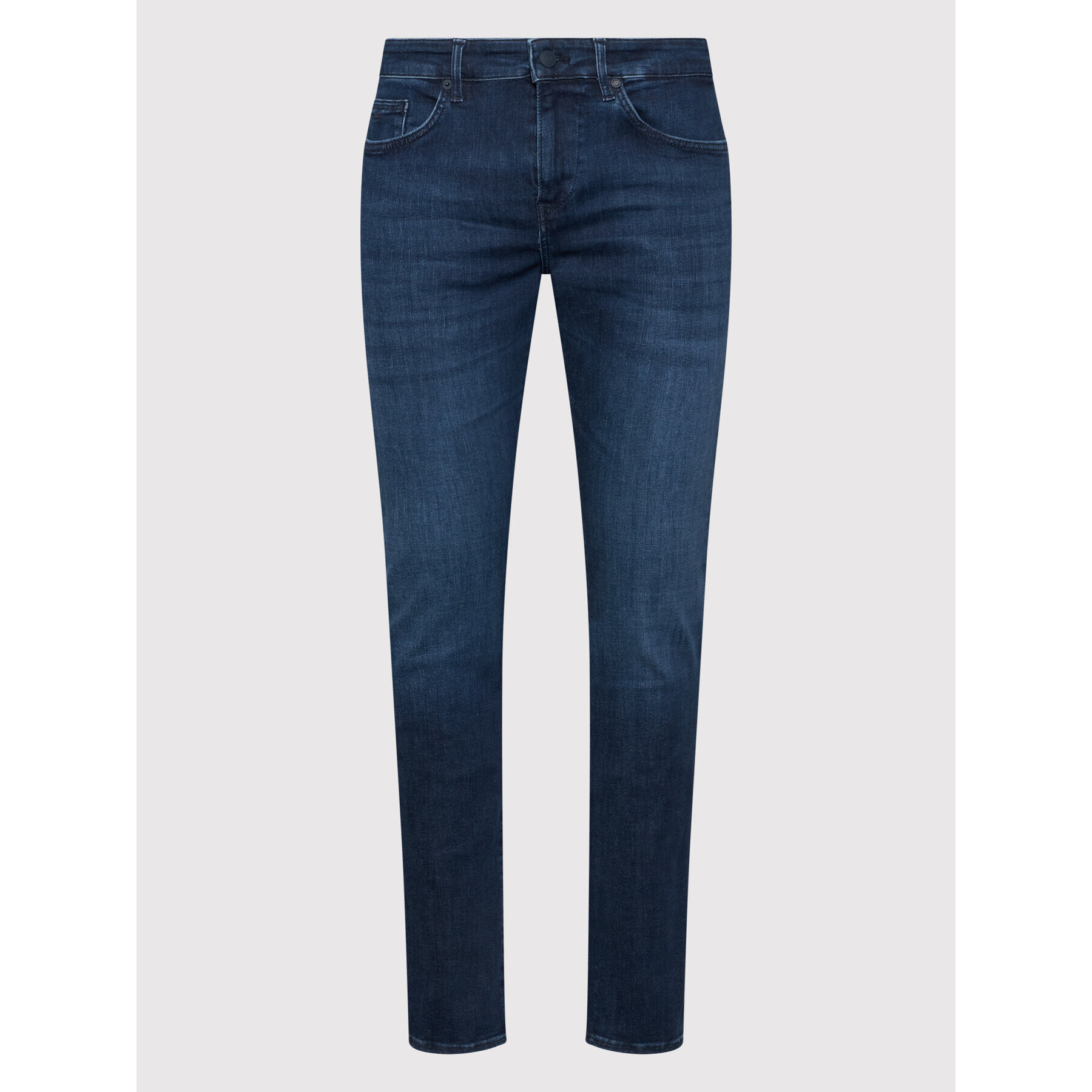 Boss Jeans hlače Delaware3-1 50468155 Mornarsko modra Slim Fit - Pepit.si