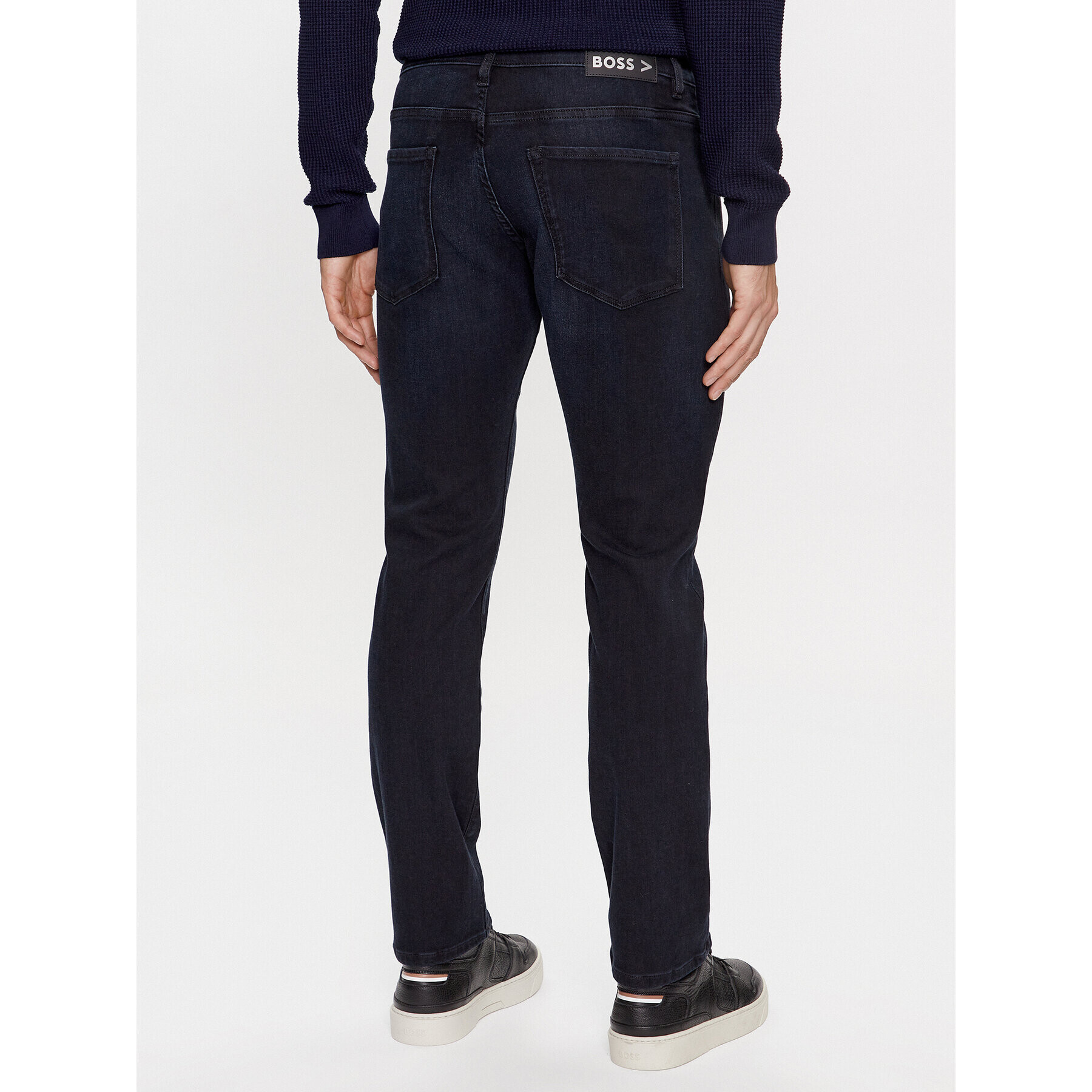 Boss Jeans hlače Delaware3-1 50501078 Črna Slim Fit - Pepit.si