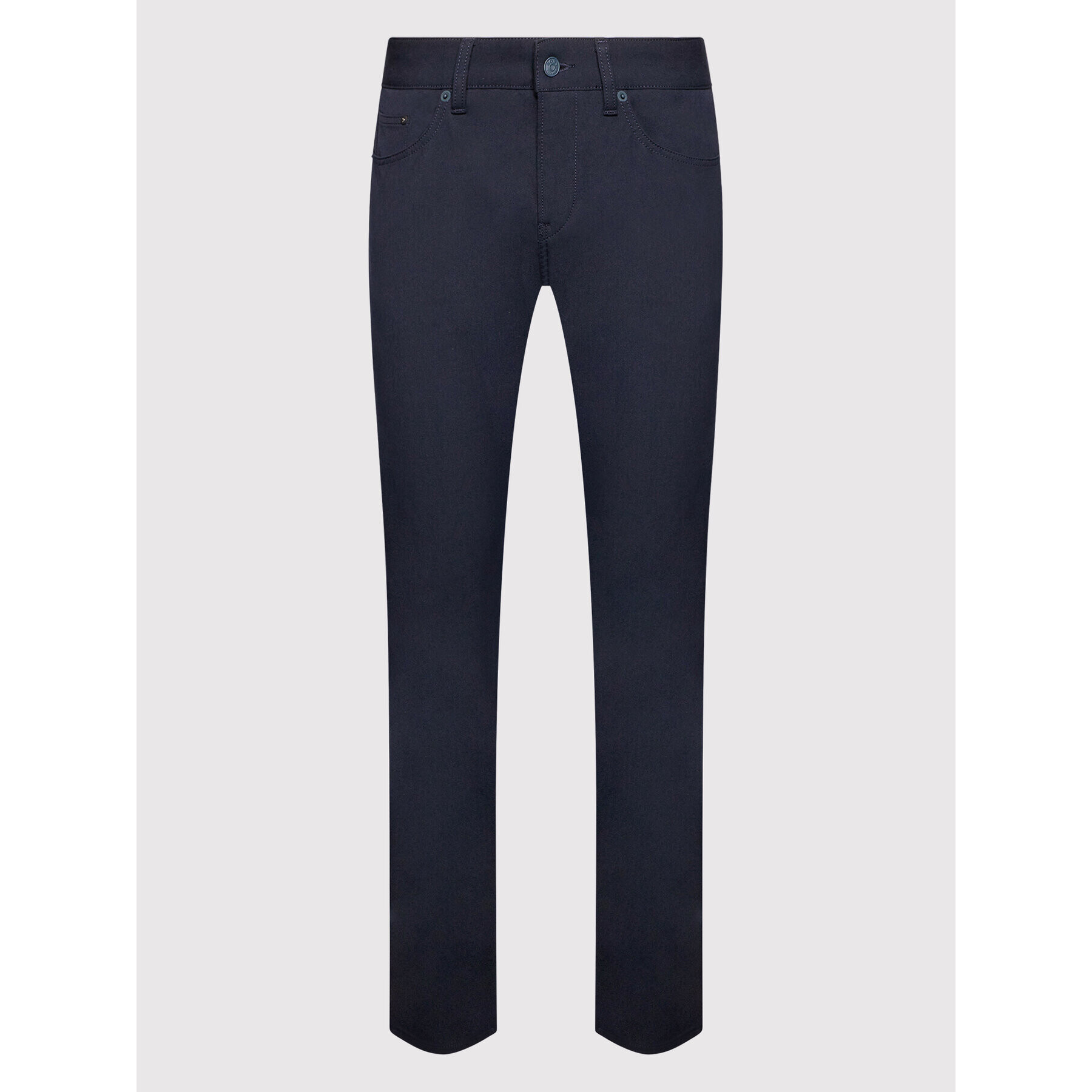 Boss Jeans hlače Delaware3-1T-20 50458601 Mornarsko modra Slim Fit - Pepit.si