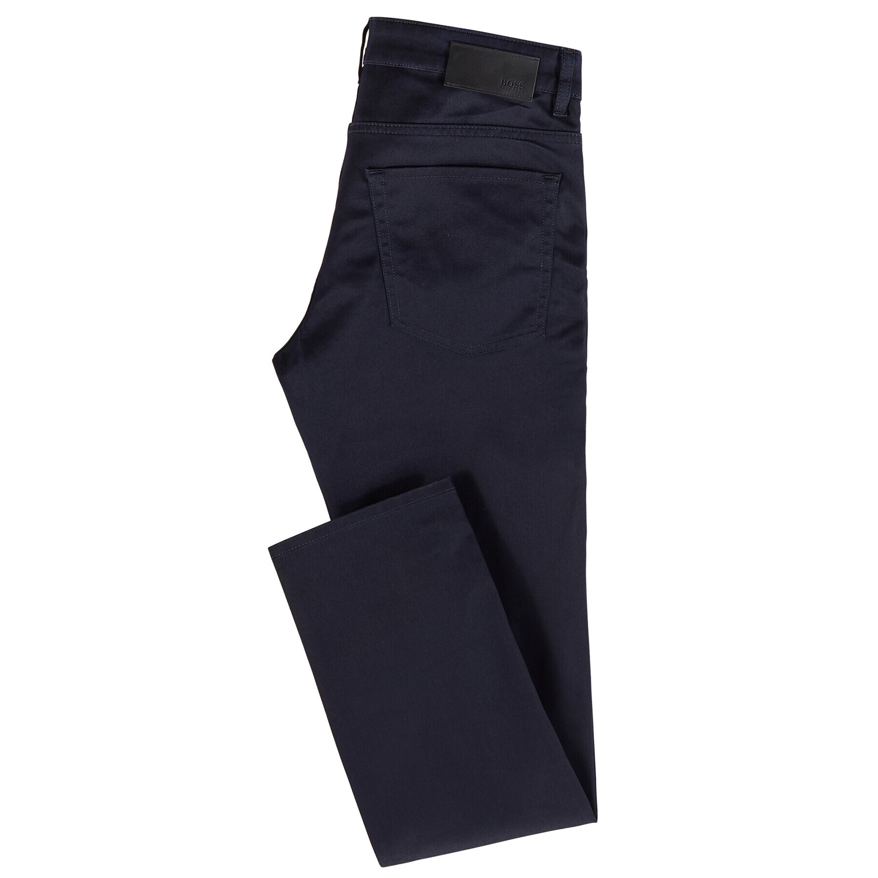 Boss Jeans hlače Delaware3 50399818 Mornarsko modra Slim Fit - Pepit.si