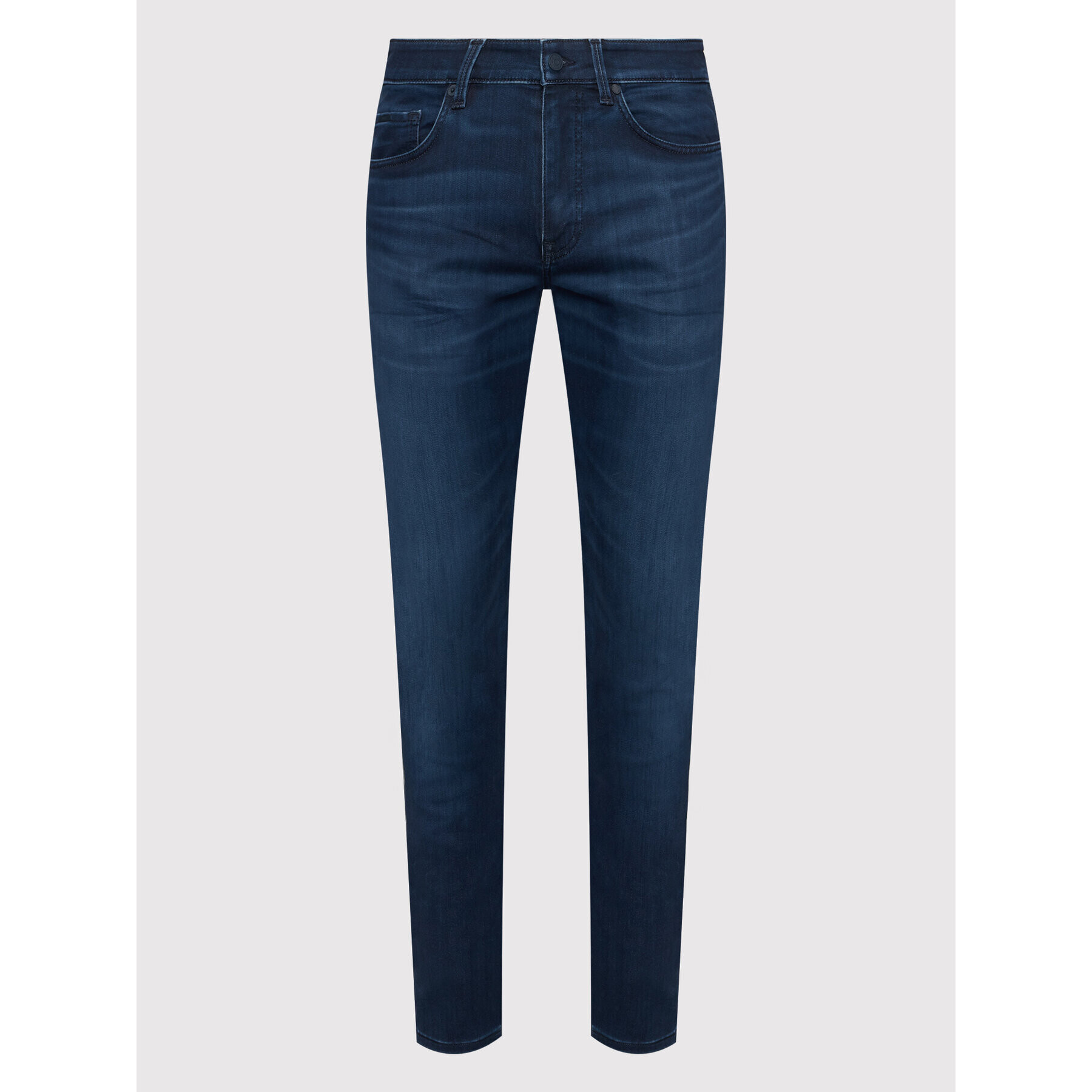 Boss Jeans hlače Delaware3 50463095 Mornarsko modra Slim Fit - Pepit.si