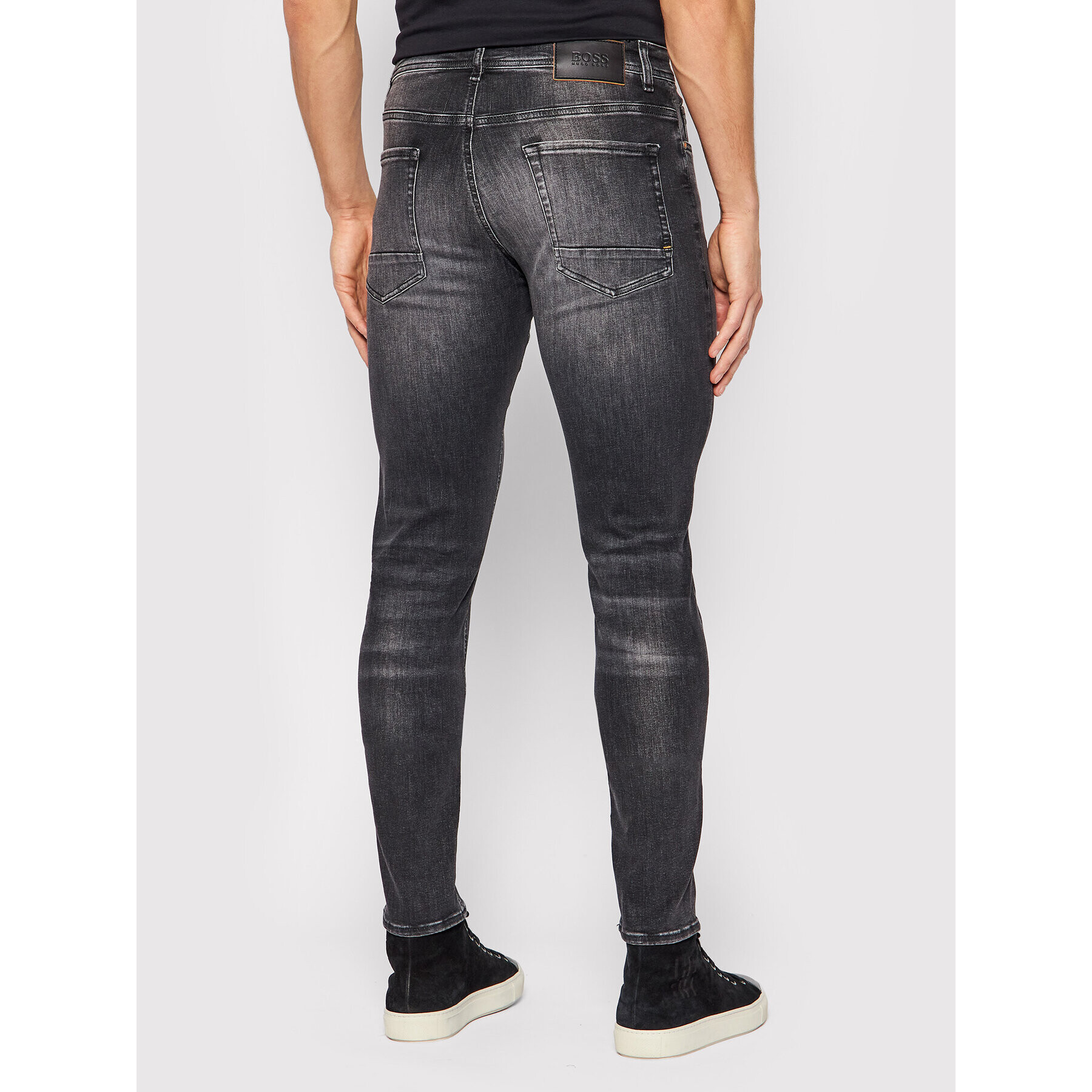 Boss Jeans hlače Taber BC-SP-1 Spraw 50463417 Siva Tapered Fit - Pepit.si