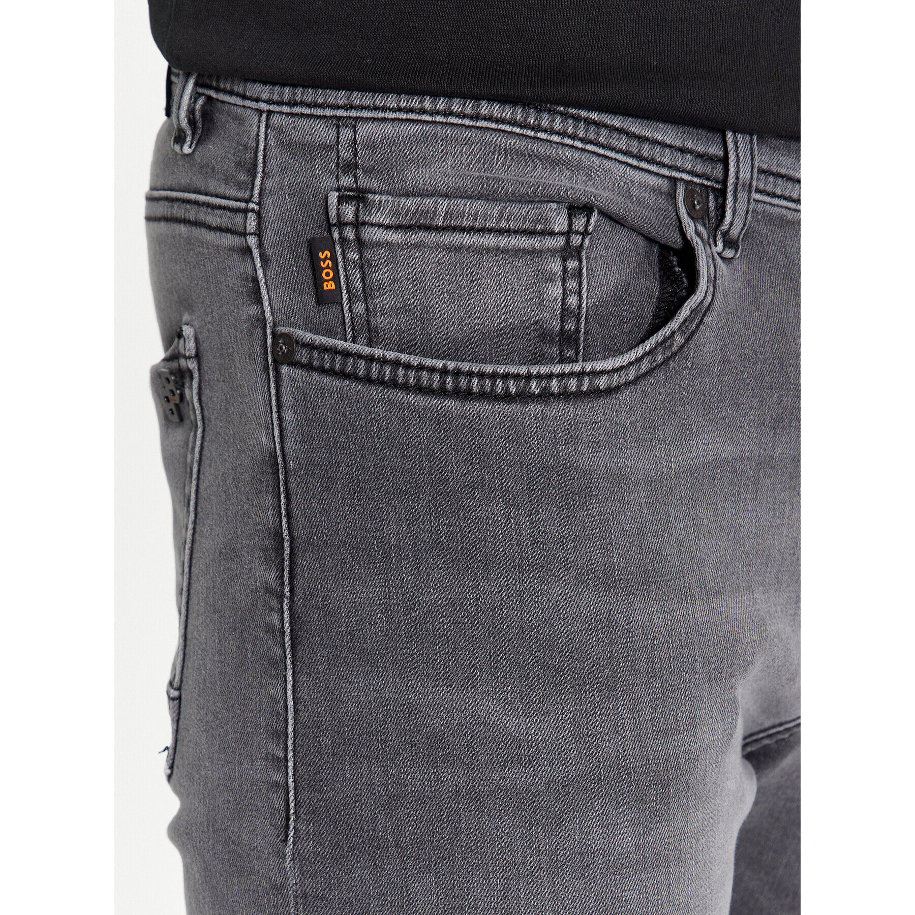 Boss Jeans hlače Taber Zip BC-P-1 50501134 Siva Slim Fit - Pepit.si