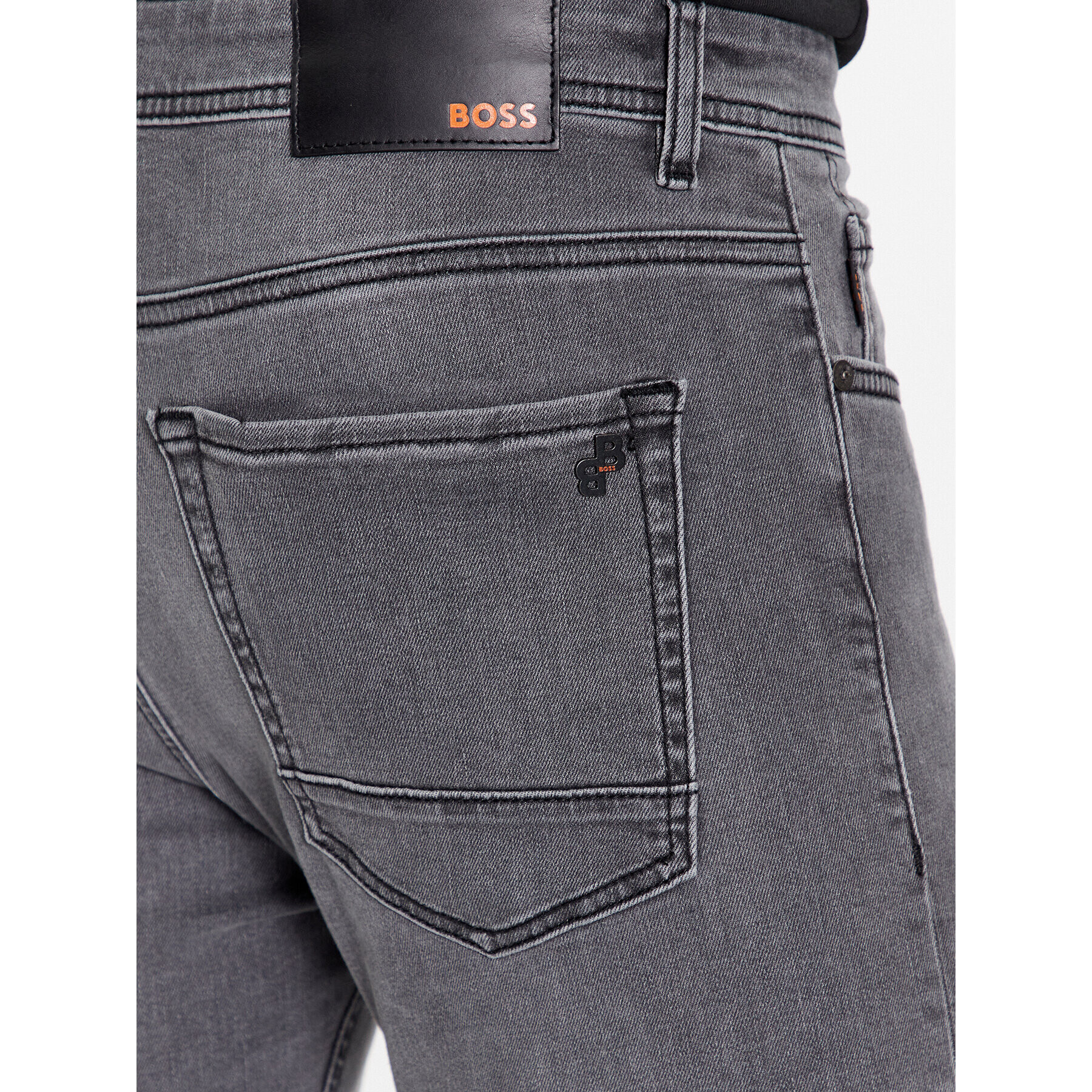 Boss Jeans hlače Taber Zip BC-P-1 50501134 Siva Slim Fit - Pepit.si