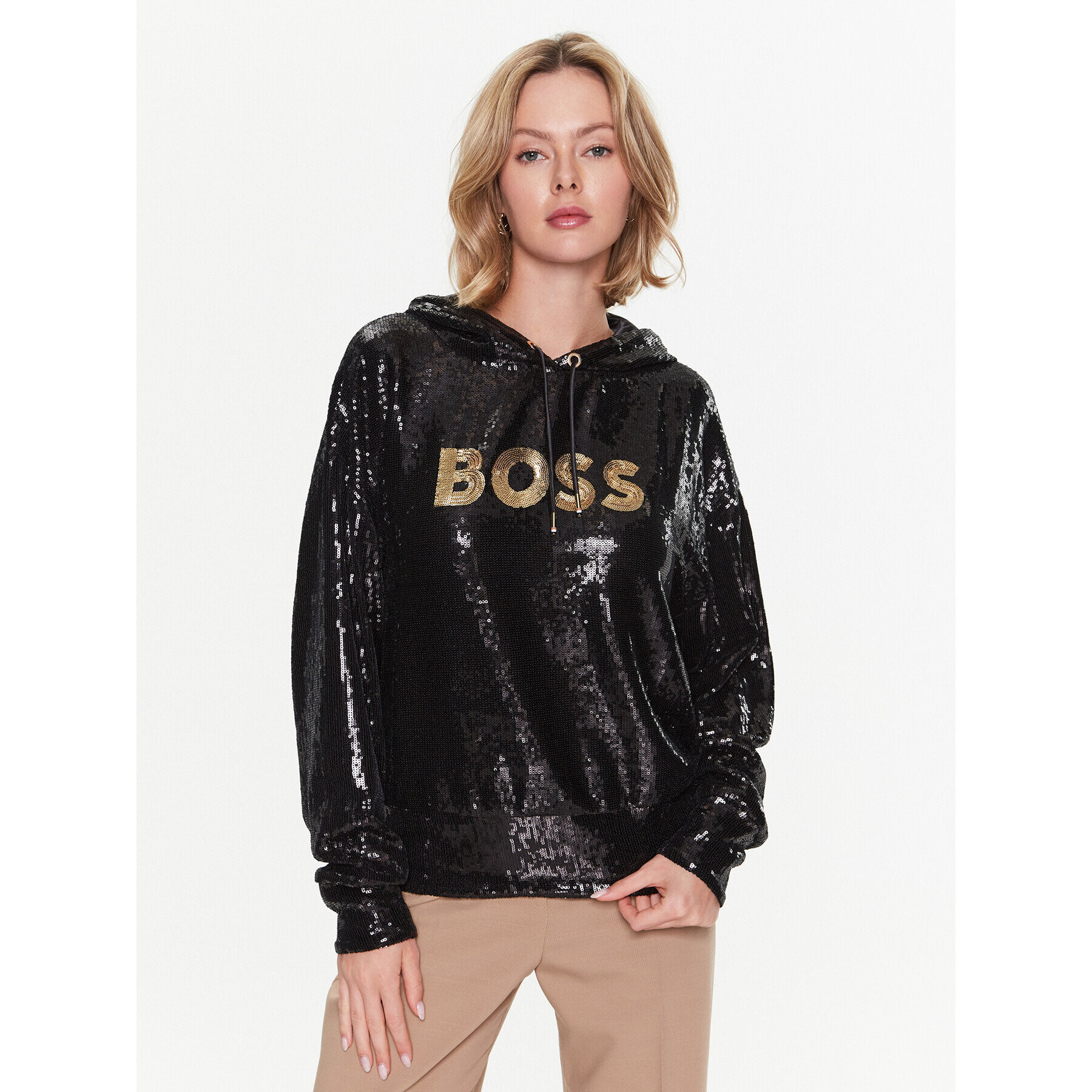 Boss Jopa 50483049 Črna Relaxed Fit - Pepit.si