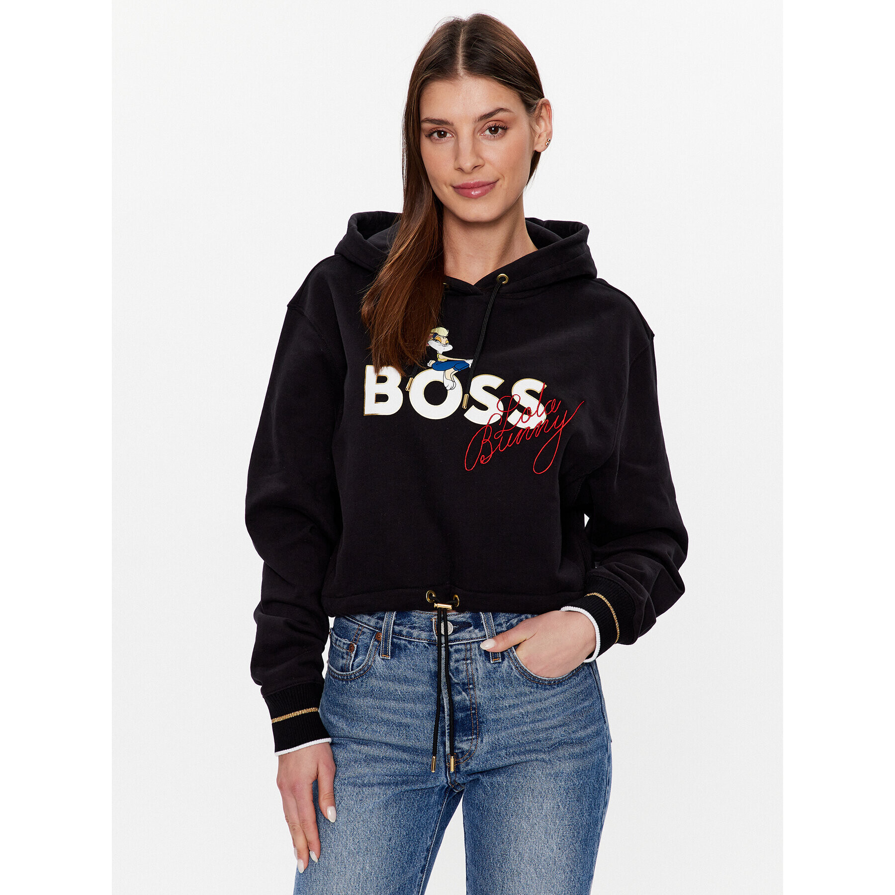 Boss Jopa 50484939 Črna Relaxed Fit - Pepit.si