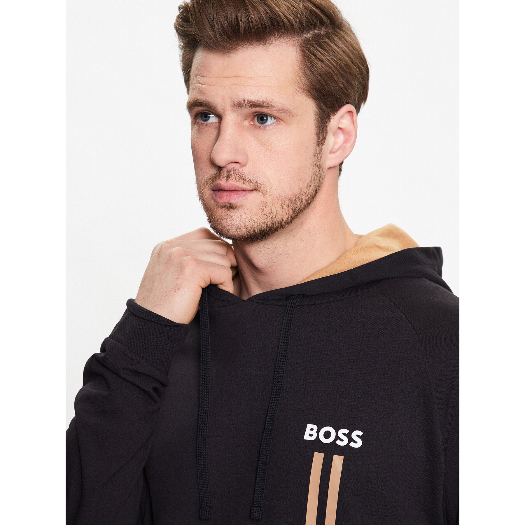 Boss Jopa Authentic 50491251 Črna Regular Fit - Pepit.si