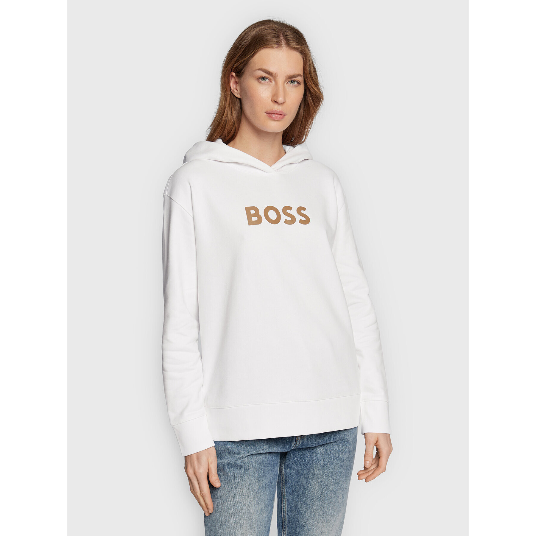 Boss Jopa C_Edelight_1 50468367 Bela Relaxed Fit - Pepit.si