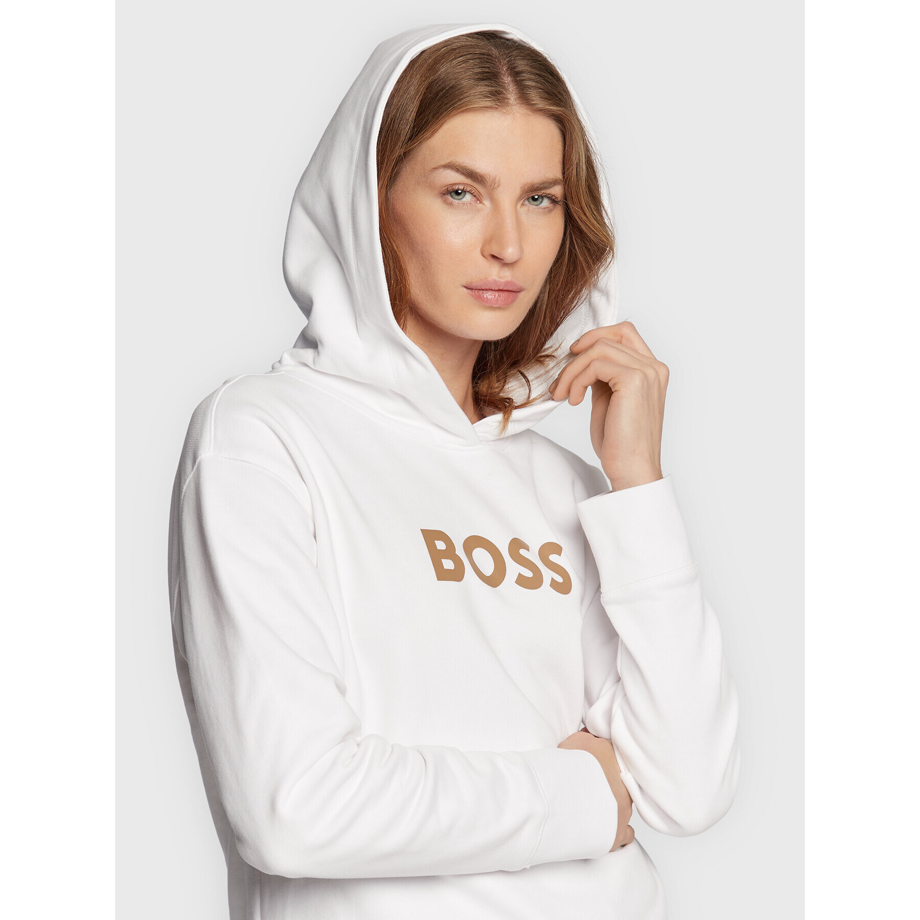 Boss Jopa C_Edelight_1 50468367 Bela Relaxed Fit - Pepit.si