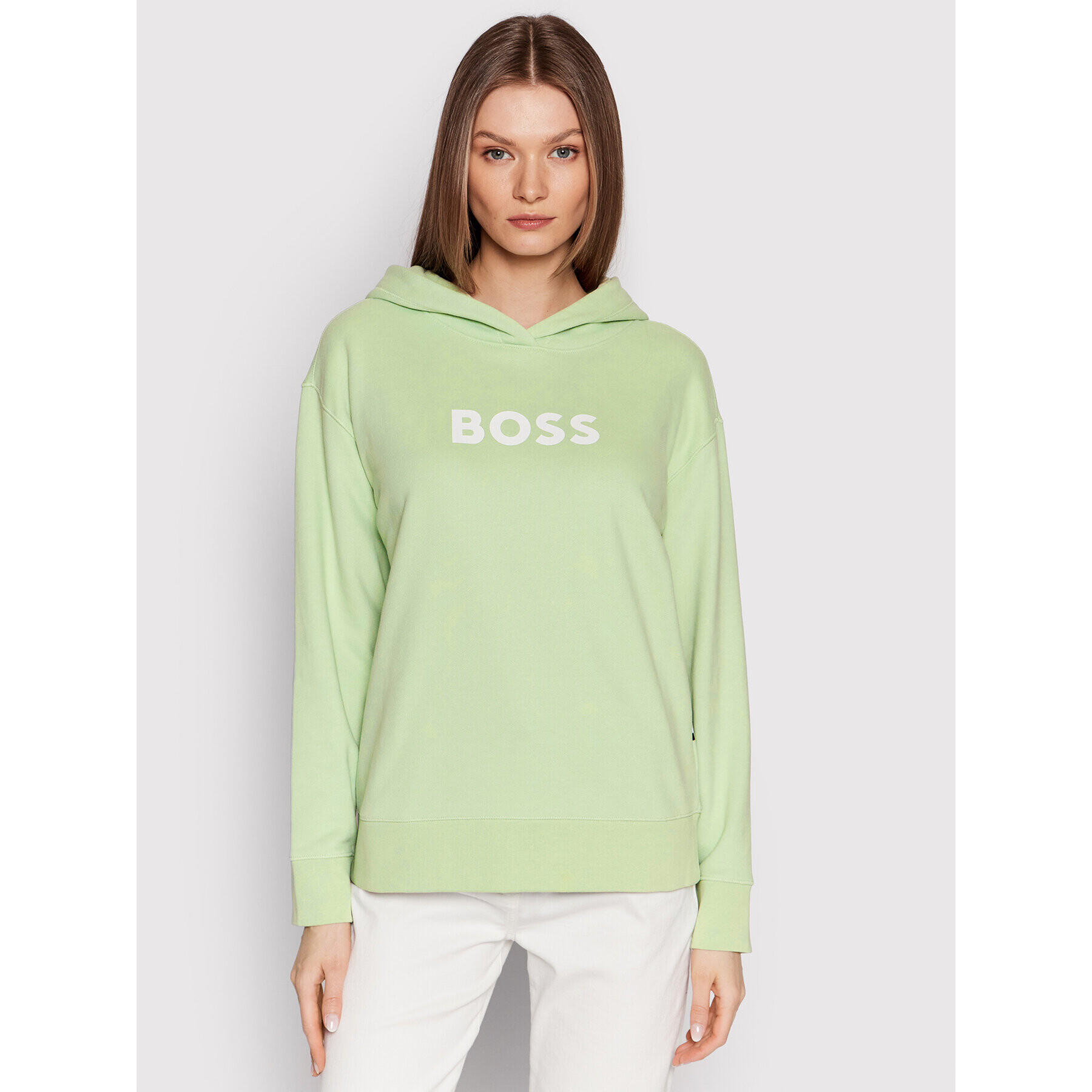 Boss Jopa C_Edelight_1 50468367 Zelena Relaxed Fit - Pepit.si