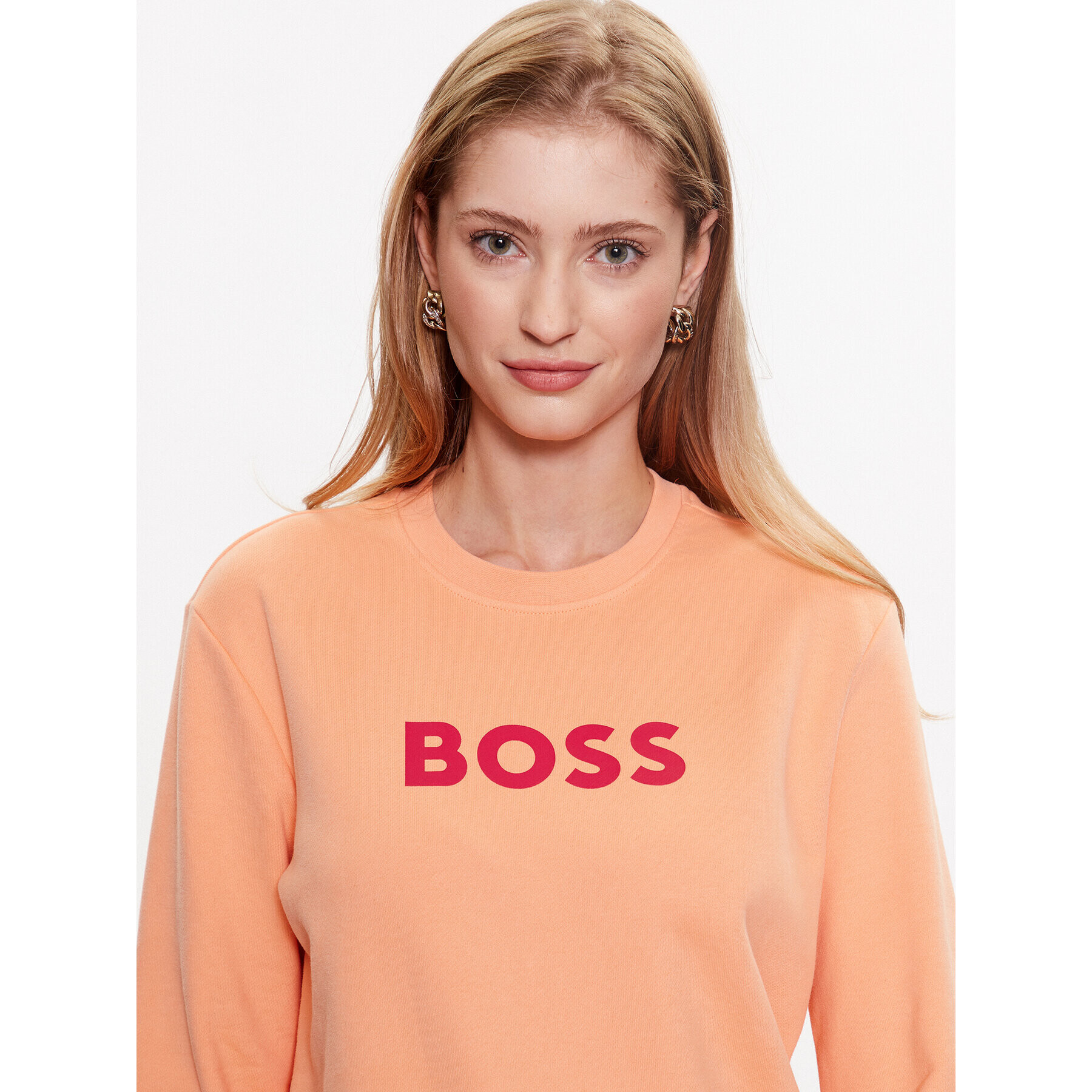 Boss Jopa C_Ela 50468357 Oranžna Regular Fit - Pepit.si