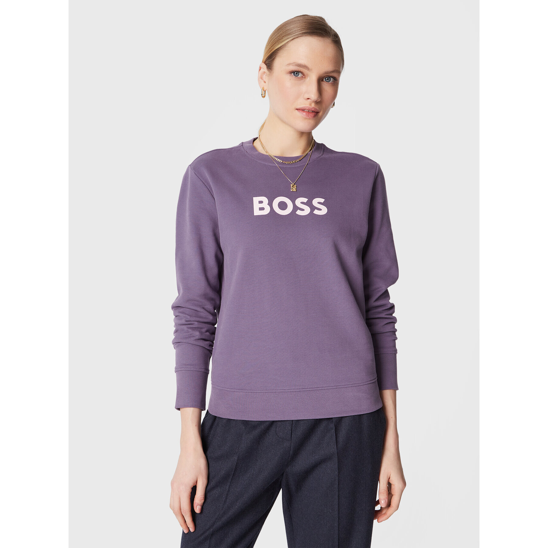 Boss Jopa C_Ela_6 50468357 Vijolična Regular Fit - Pepit.si