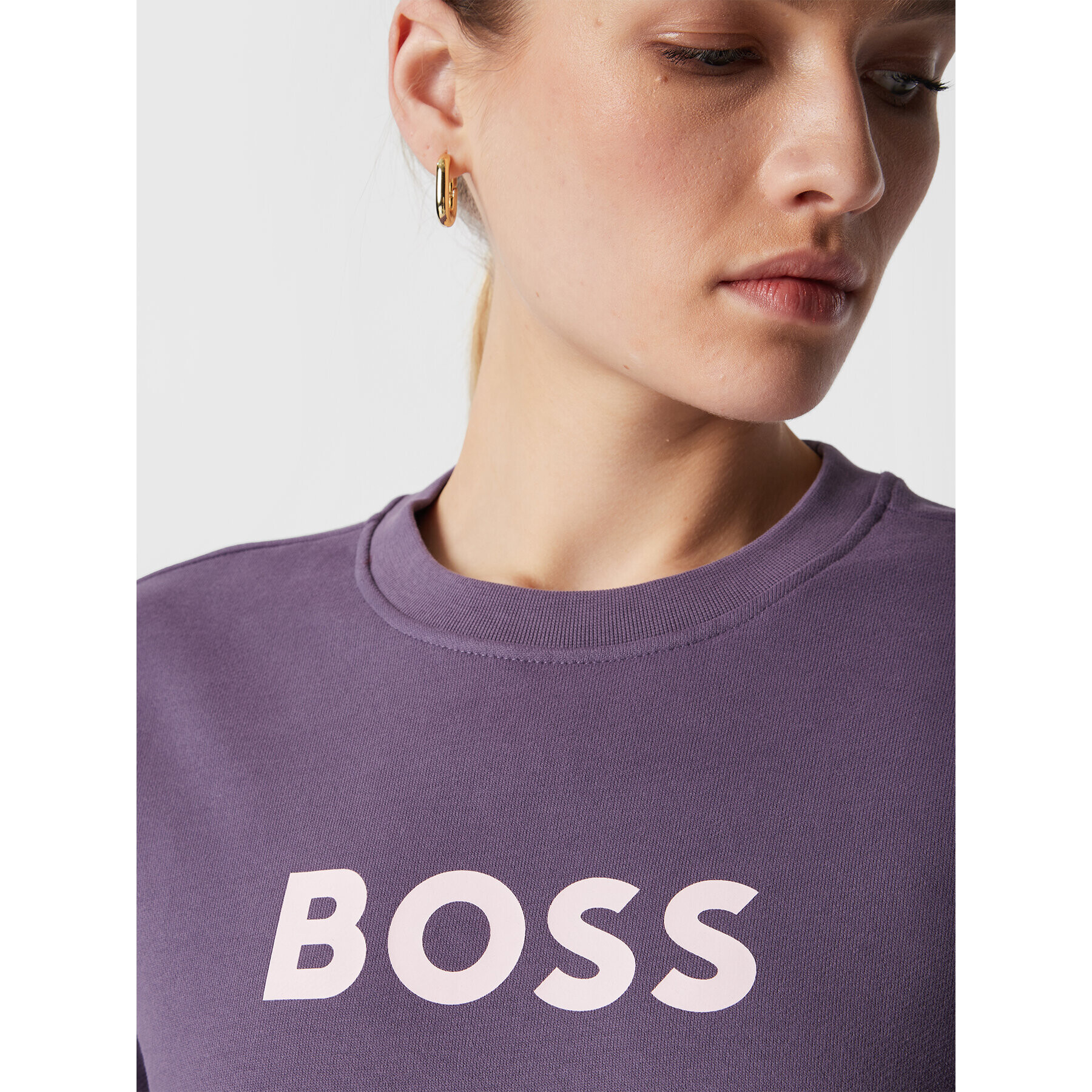 Boss Jopa C_Ela_6 50468357 Vijolična Regular Fit - Pepit.si