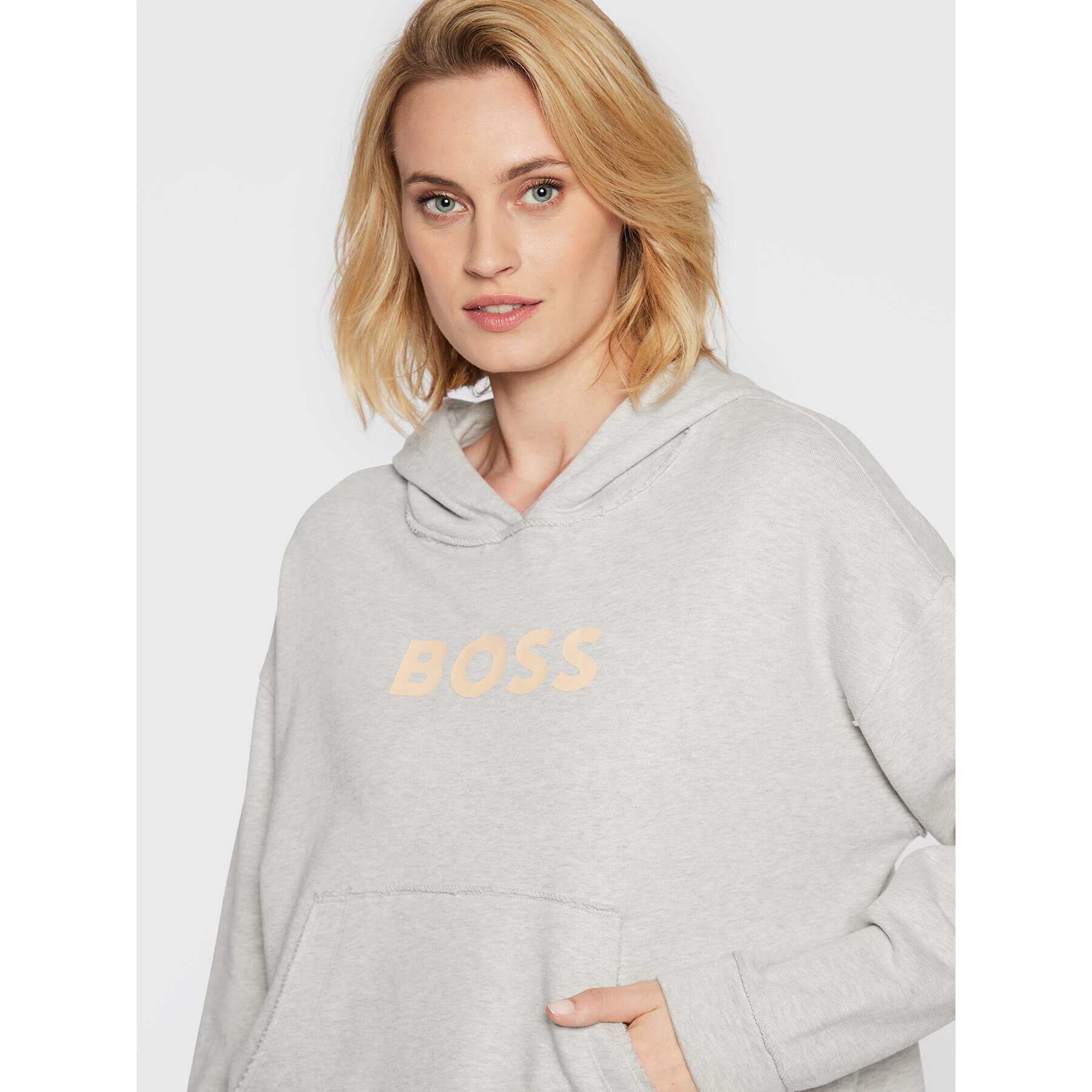 Boss Jopa C_Eshina 50472199 Siva Relaxed Fit - Pepit.si