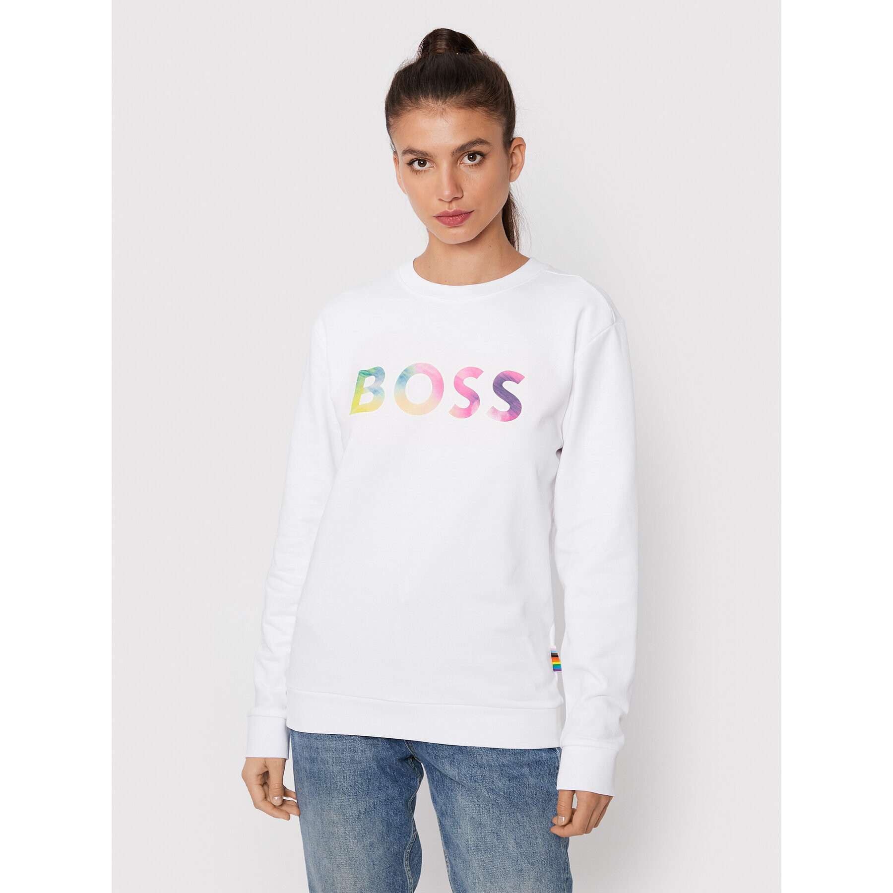 Boss Jopa W_Equal 50477836 Bela Relaxed Fit - Pepit.si