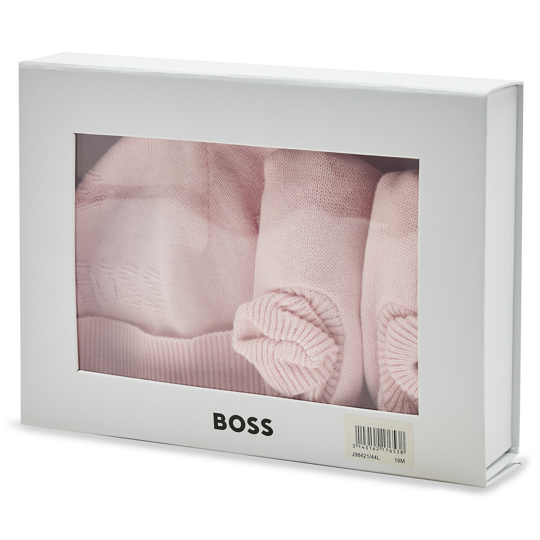 Boss Komplet kapa in nogavice J98421 Roza - Pepit.si