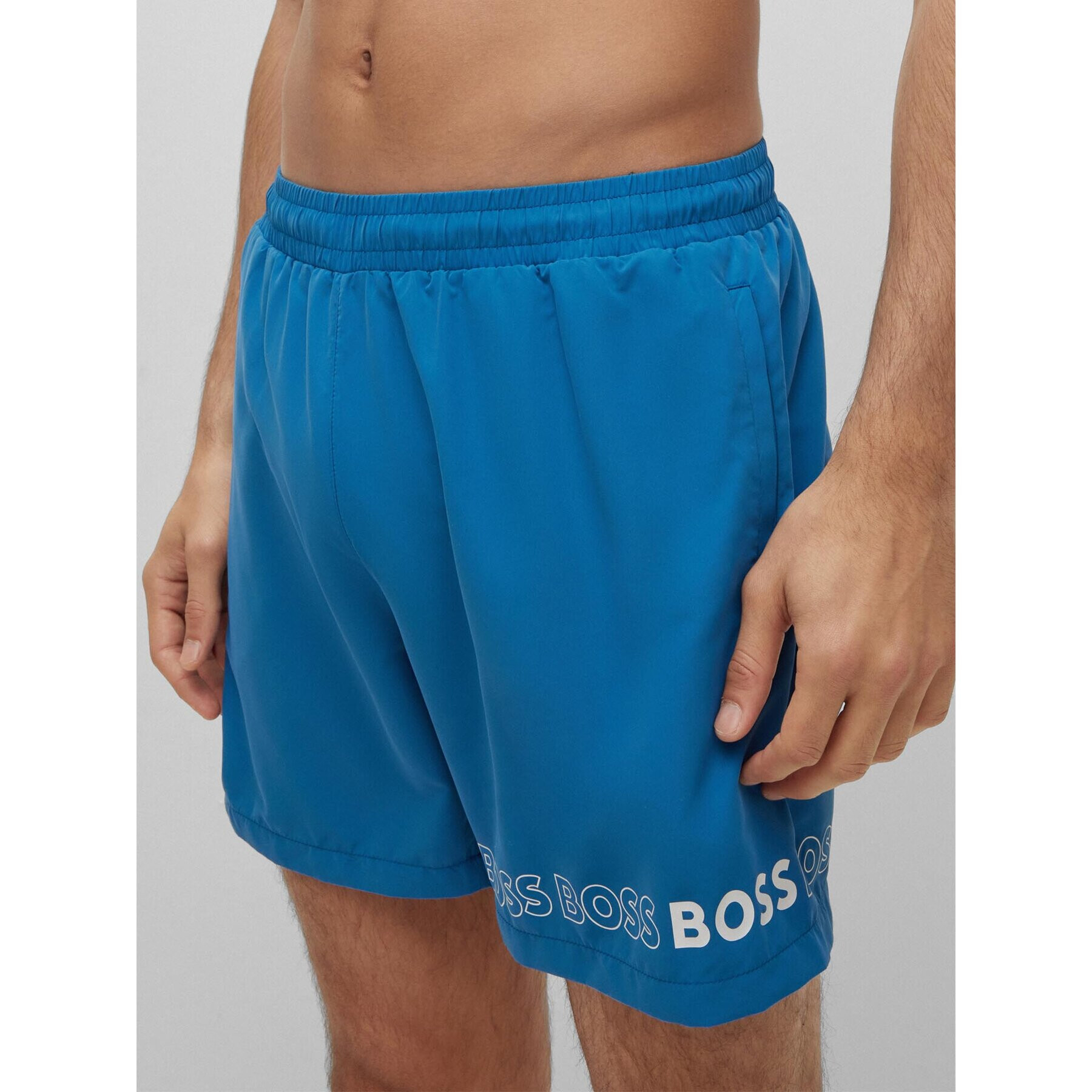 Boss Kopalne hlače Dolphin 50469300 Modra Regular Fit - Pepit.si