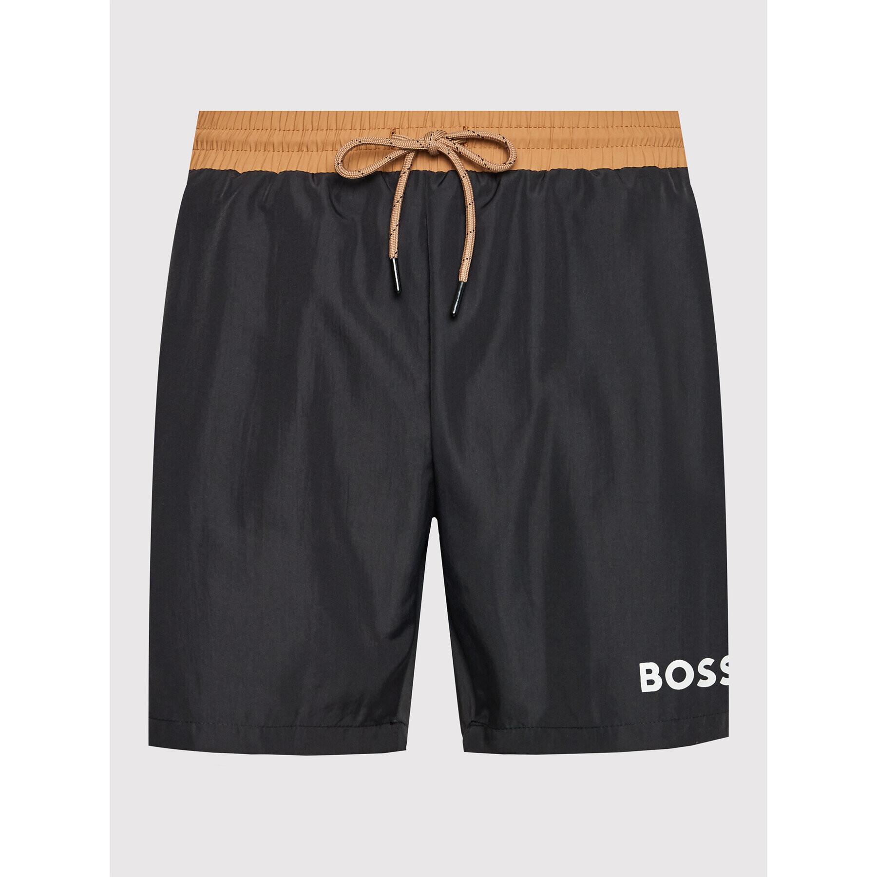 Boss Kopalne hlače Starfish 50469302 Črna Regular Fit - Pepit.si