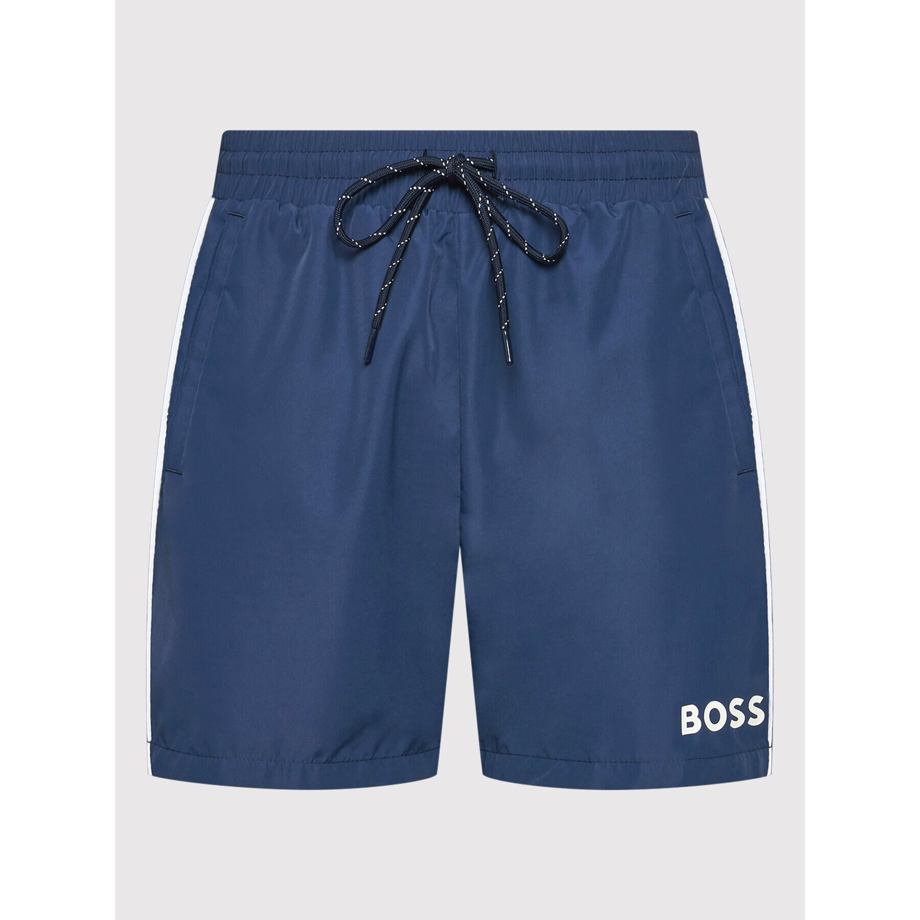 Boss Kopalne hlače Starfish 50469607 Mornarsko modra Regular Fit - Pepit.si